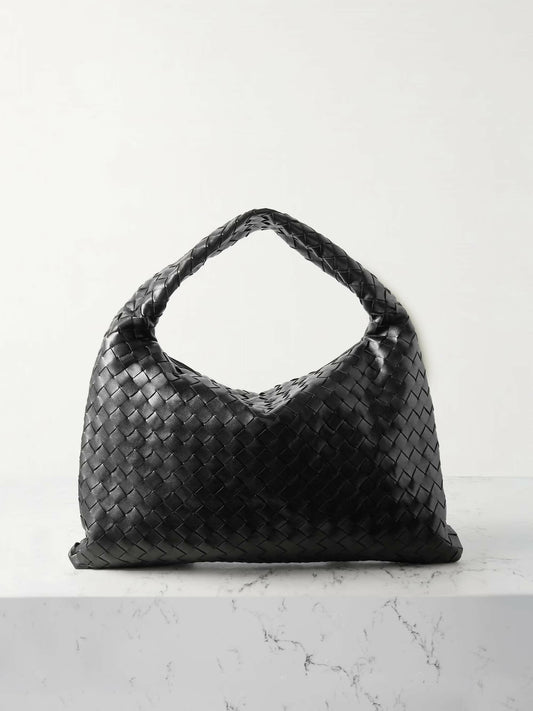 Bottega Veneta Small Calfskin Intrecciato Hop Hobo Bag