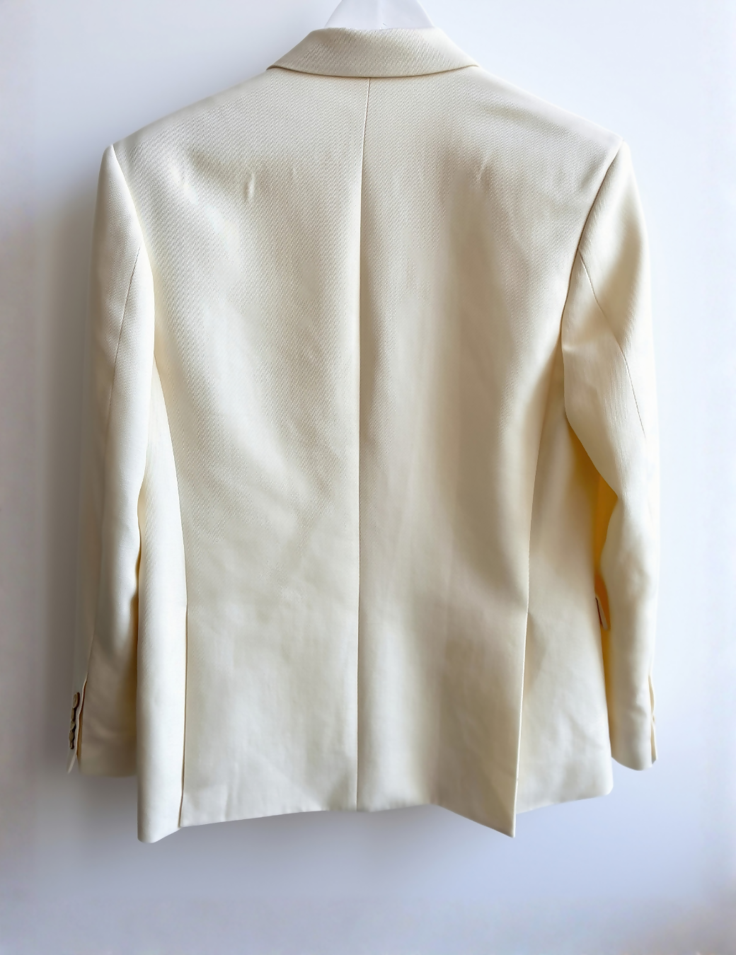 WARDROBE.NYC Cream Blazer