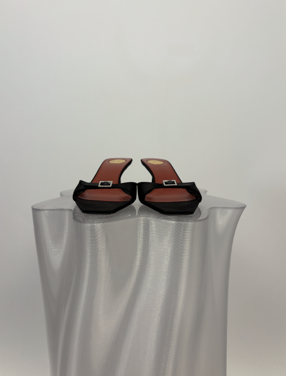 Saint Laurent Daisy Mules - FULL SET