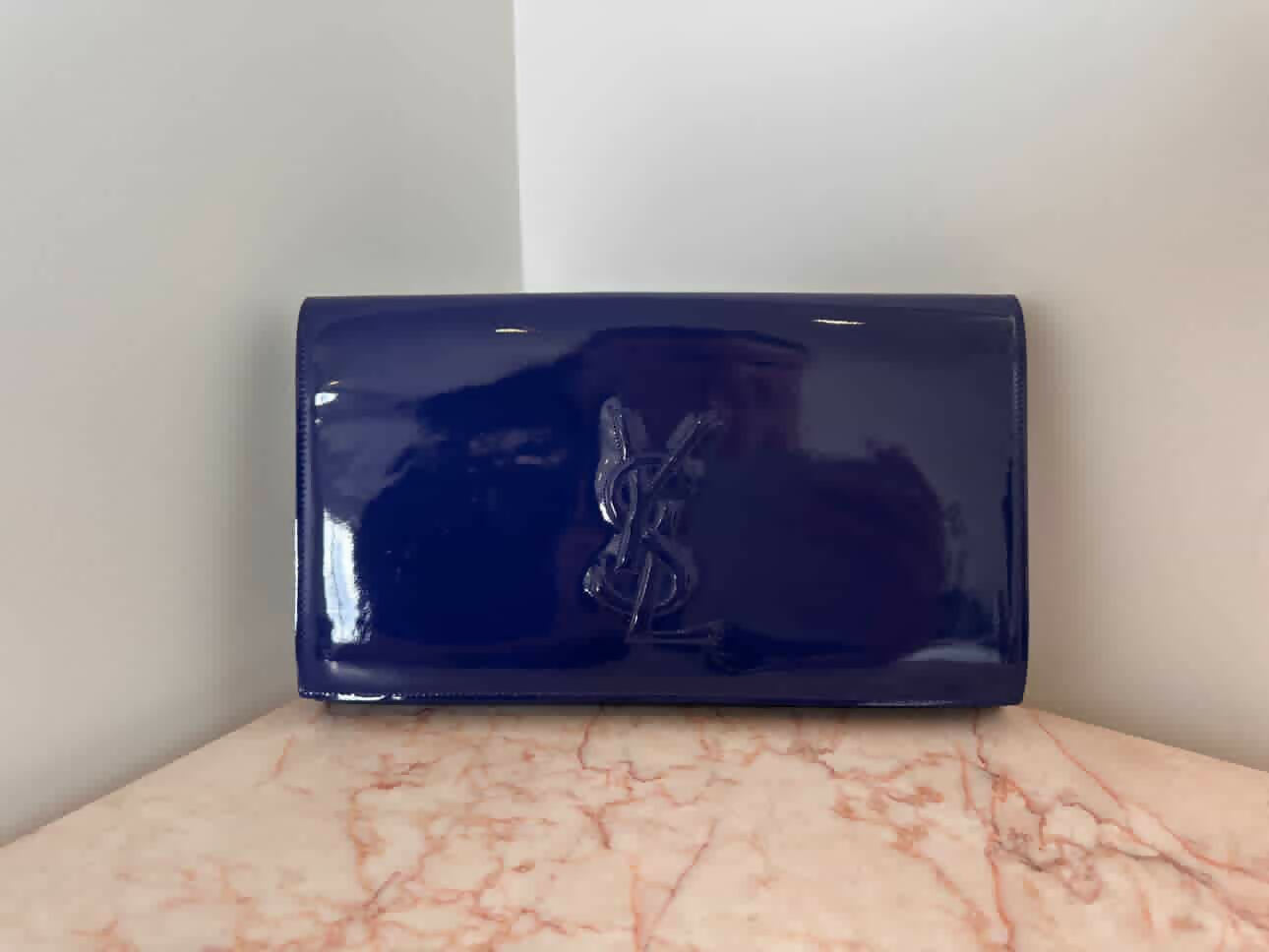 YSL CLUTCH BELLE DE JOUR - Azul