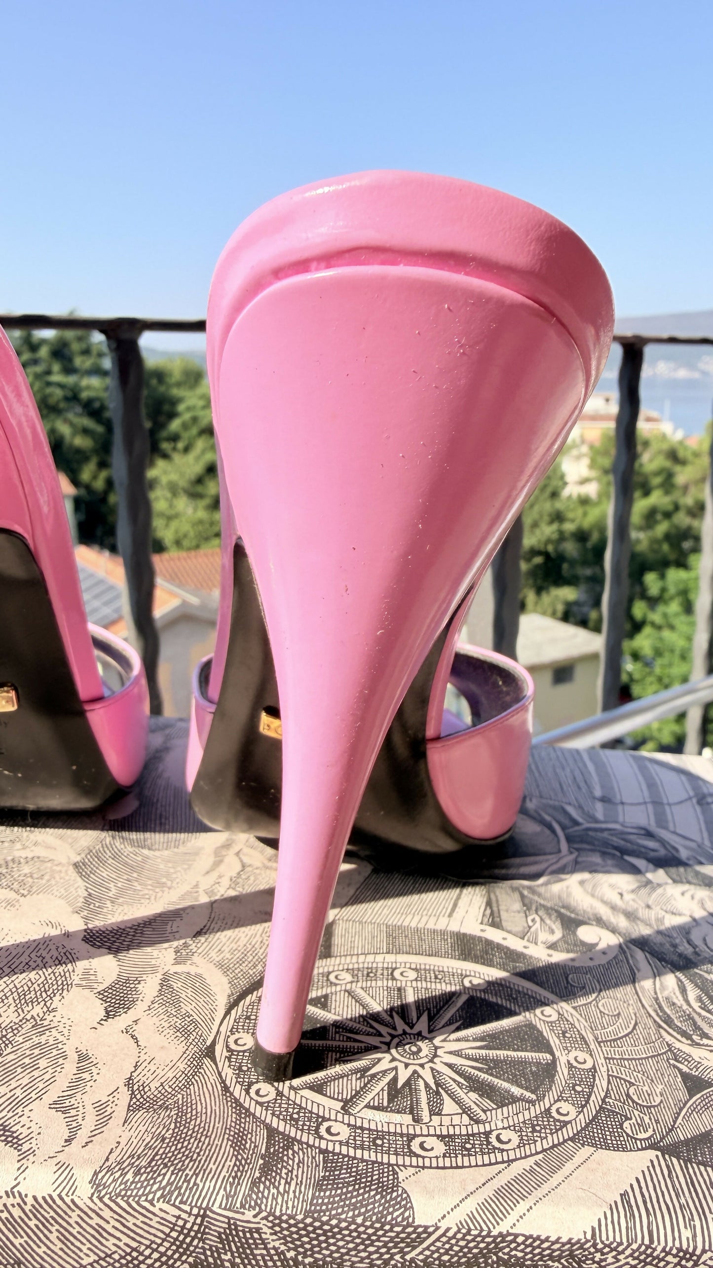 Gucci Scarlet high-heel mules