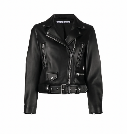 Acne Studios Leather Biker Jacket