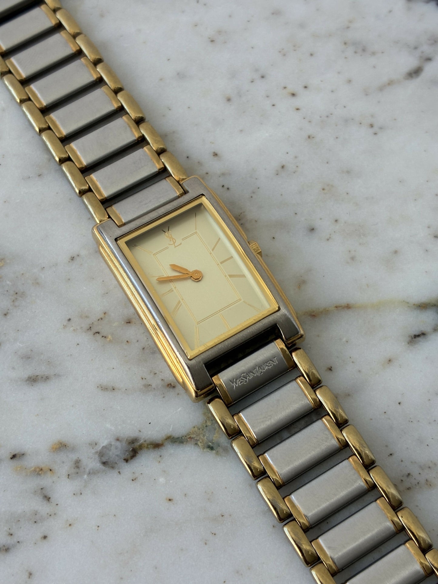 Yves Saint Laurent Tank Watch, Model 2202-229070 Y