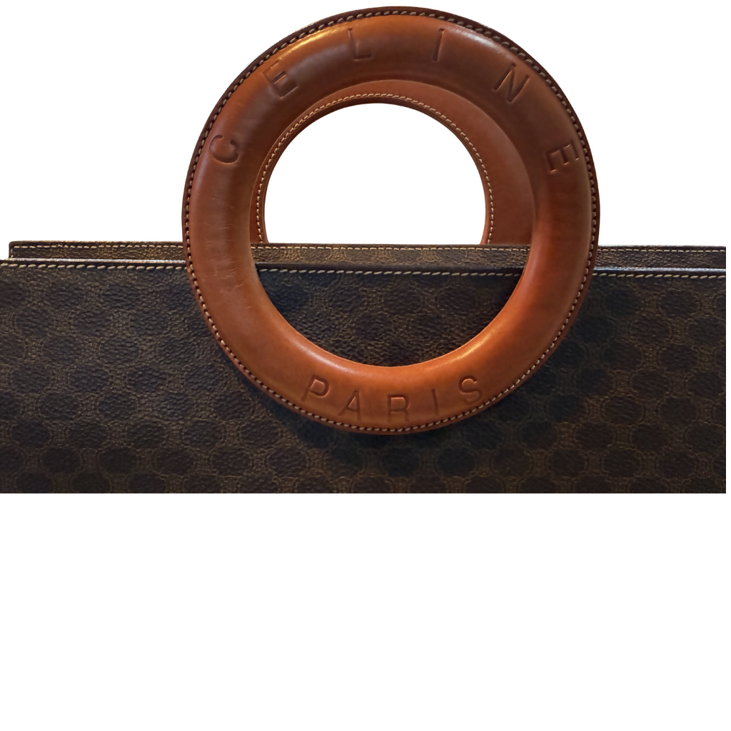 Celine - Circle Logo Macadam Handbag