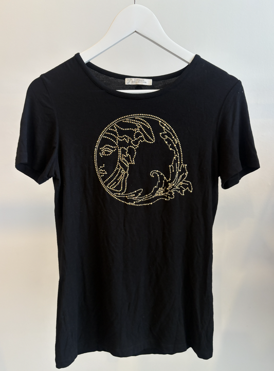 Versace Short Sleeve Black T-shirt