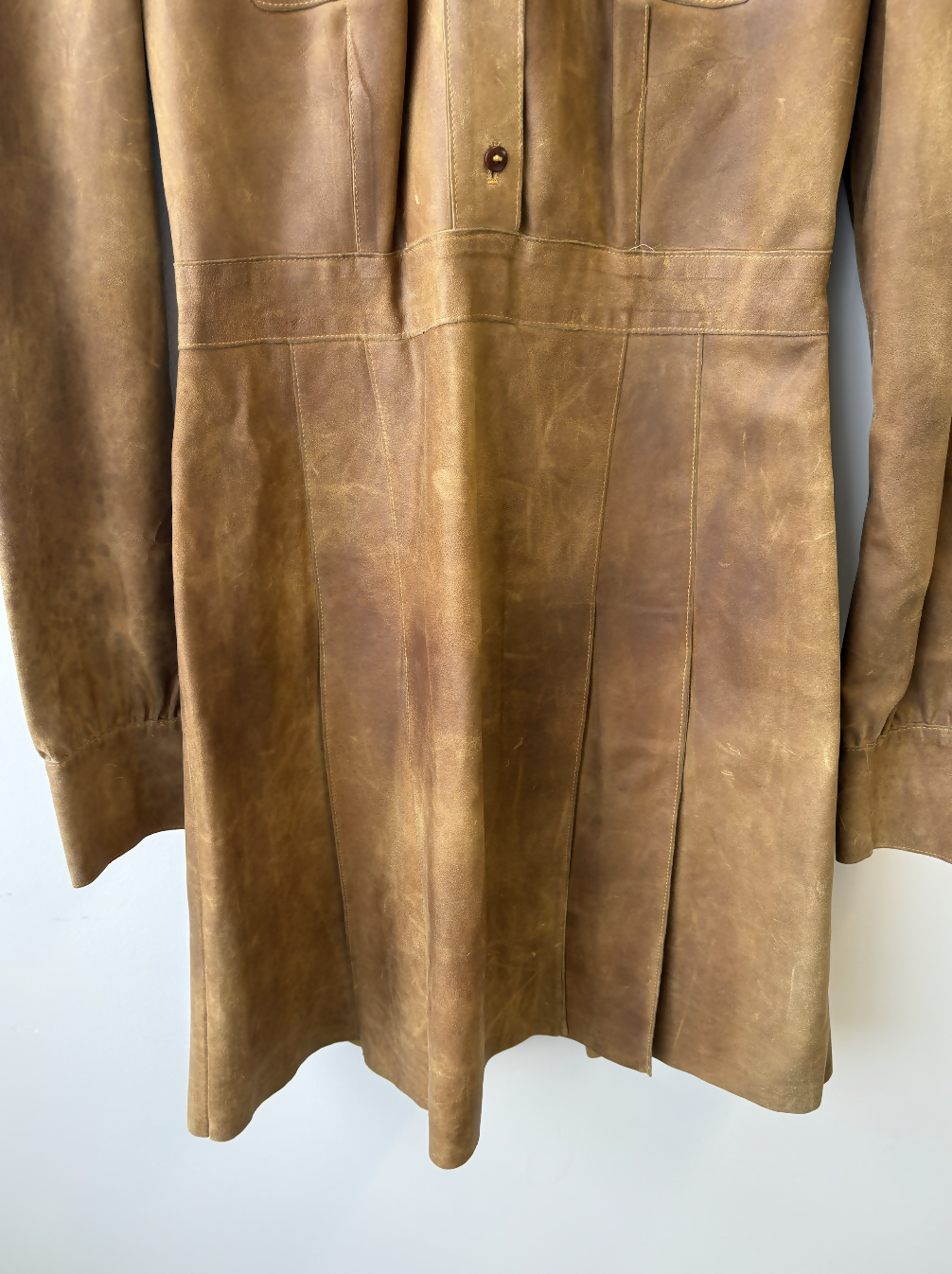 Vintage Prada Leather Dress