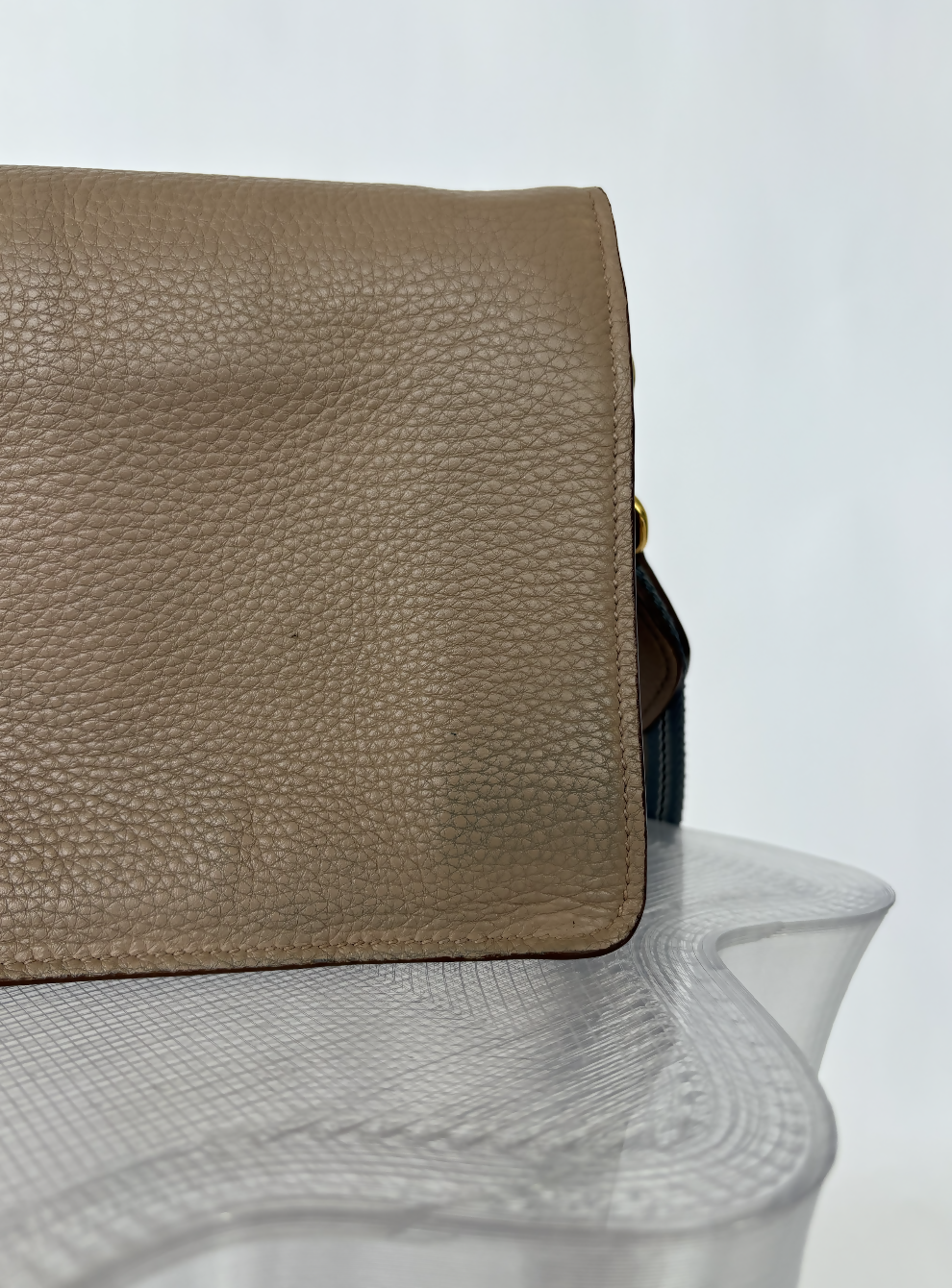 Prada Vitello Daino Flap Crossbody Bag