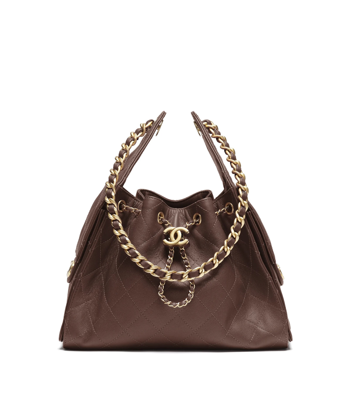Chanel 25 Bag Rich Brown - FULL SET