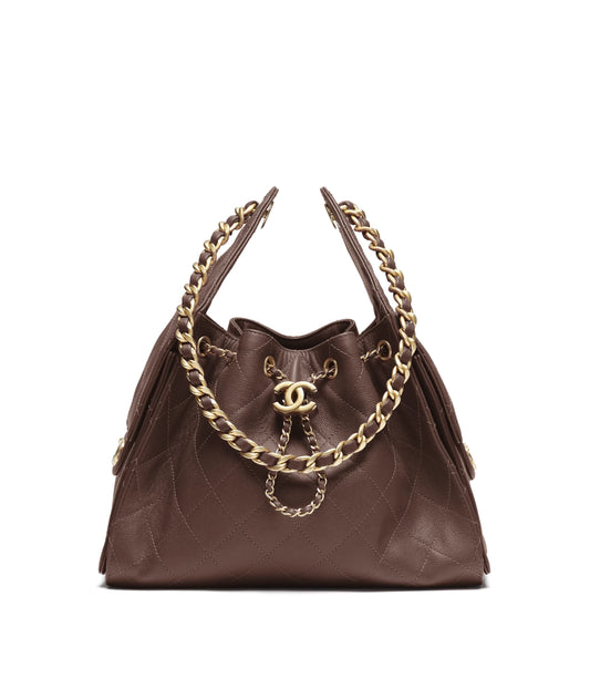 Chanel 25 Bag Rich Brown - FULL SET
