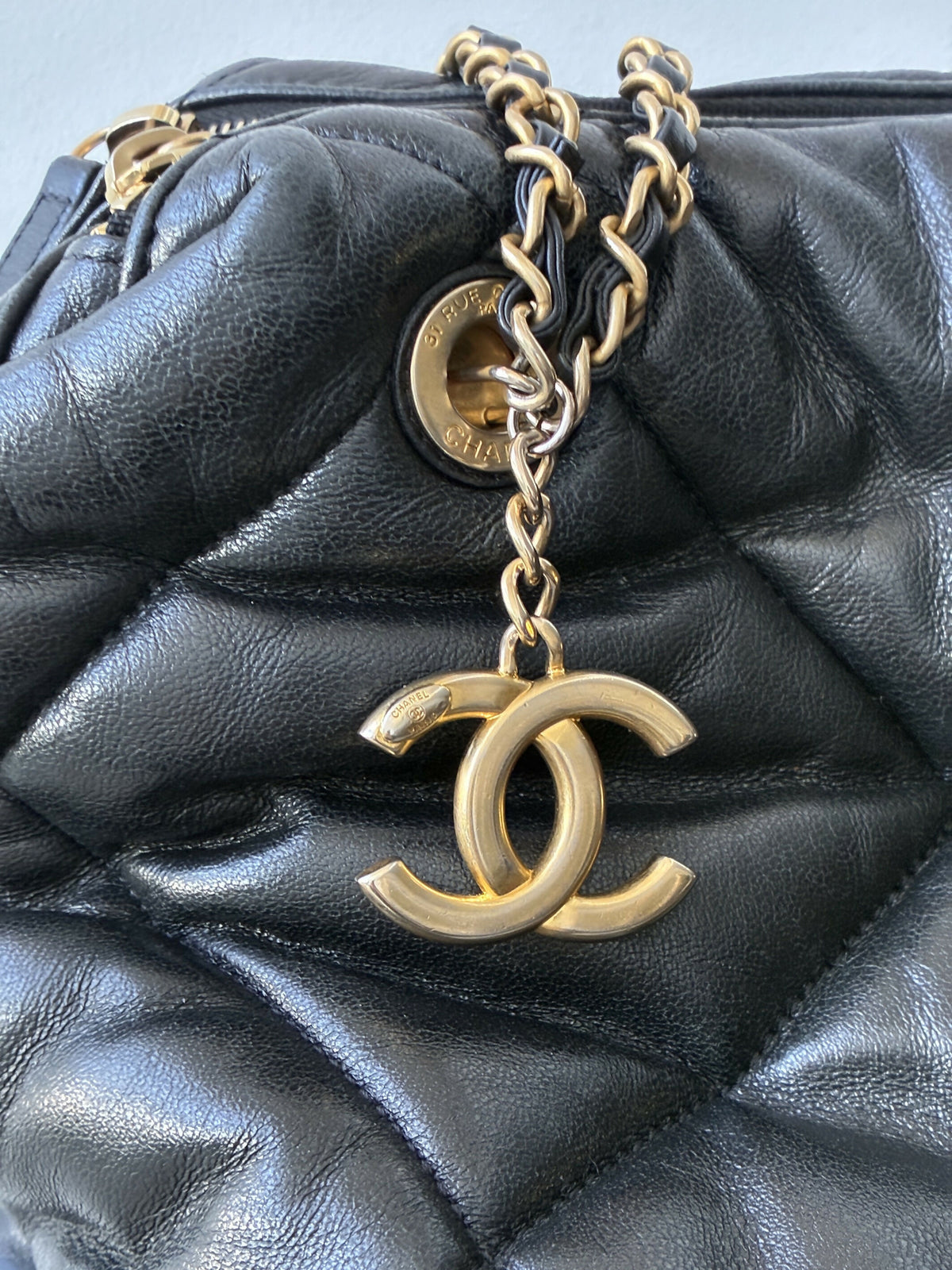 Chanel Paris-New York Large Bowling Bag