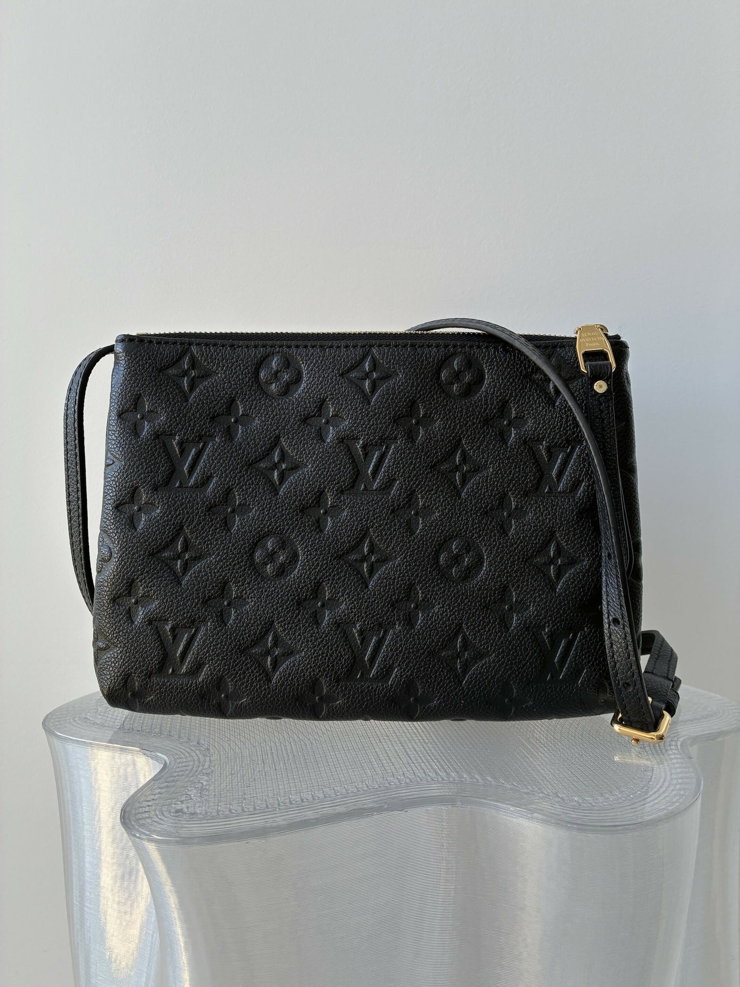 Louis Vuitton Monogram Empreinte Twice Monogram Crossbody Bag