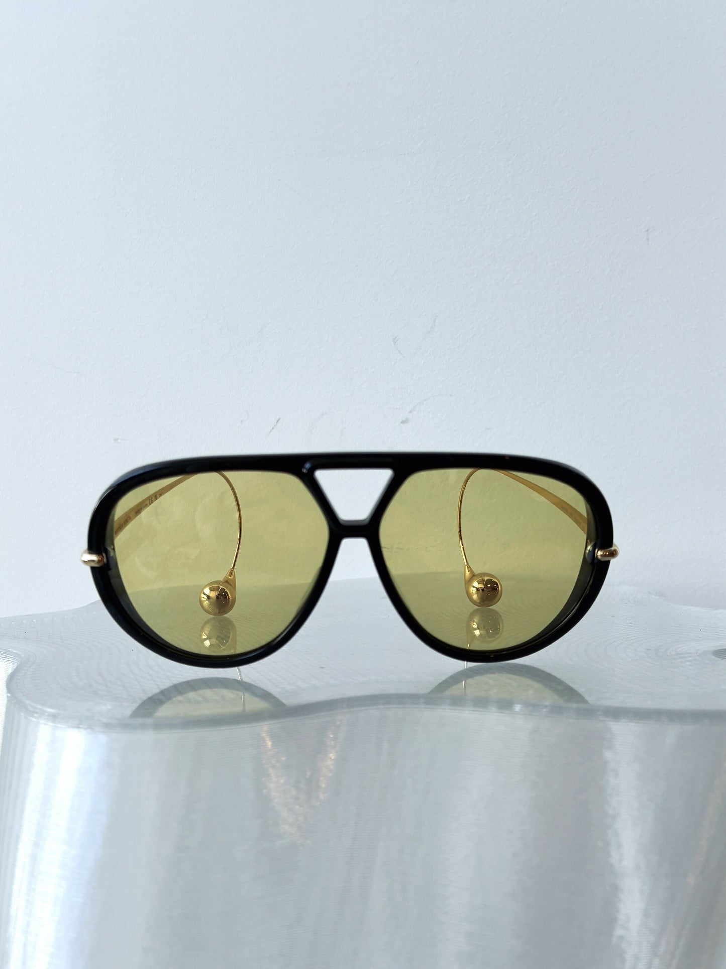 Bottega Veneta Drop Aviator Sunglasses