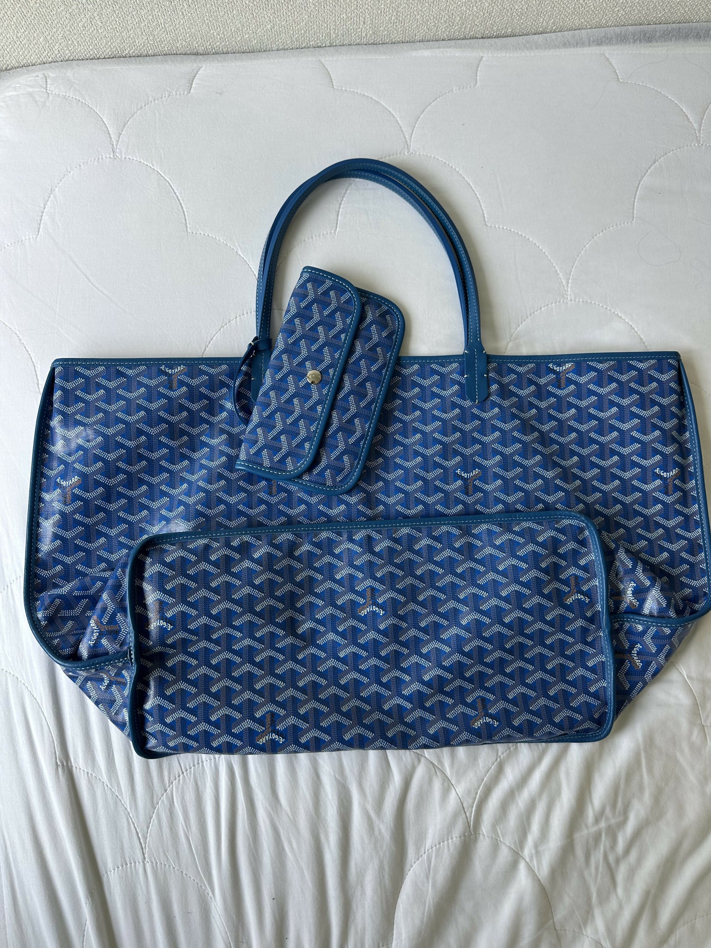 Goyard - Anjou GM Bag - Sky Blue