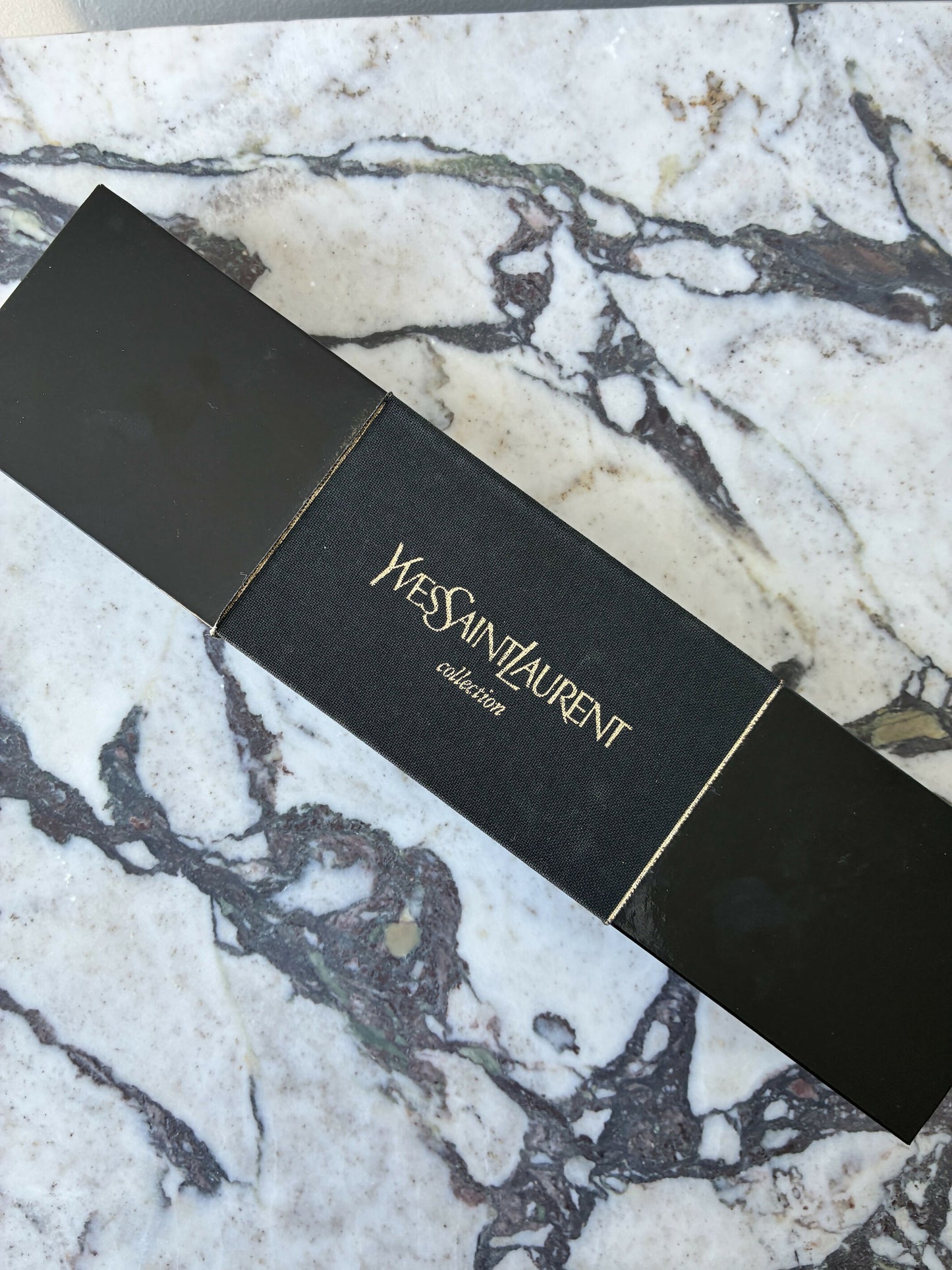 Yves Saint Laurent Bi-Tone Sunburst Dial Watch