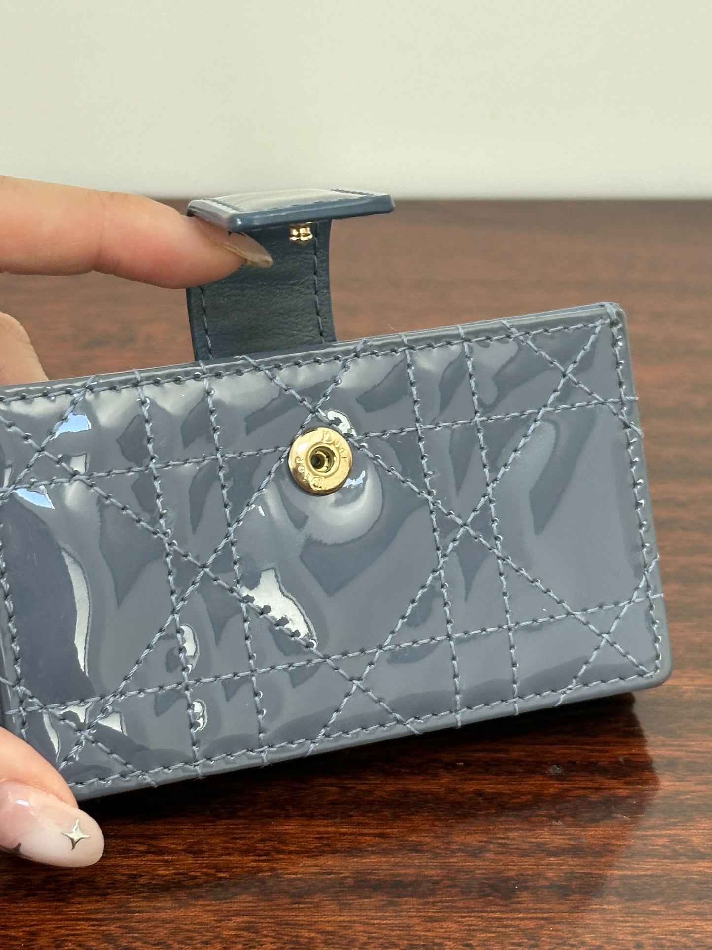 Dior Lady Dior 5-Gusset Card Holder