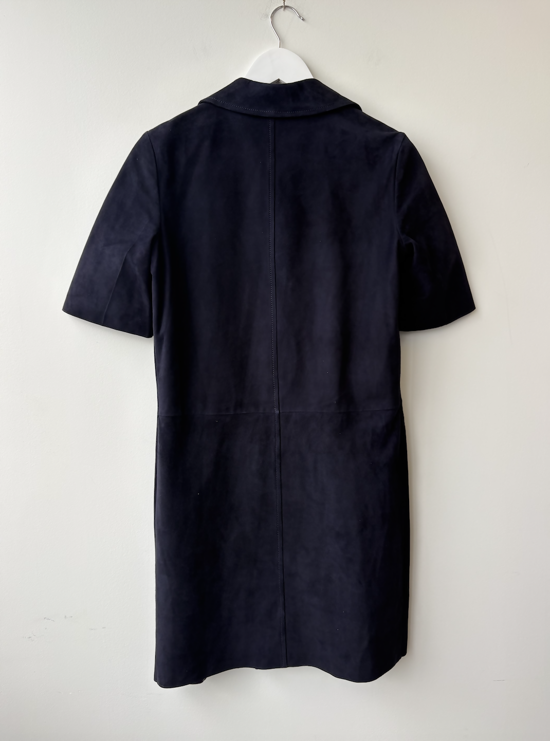 Prada - navy suede dress