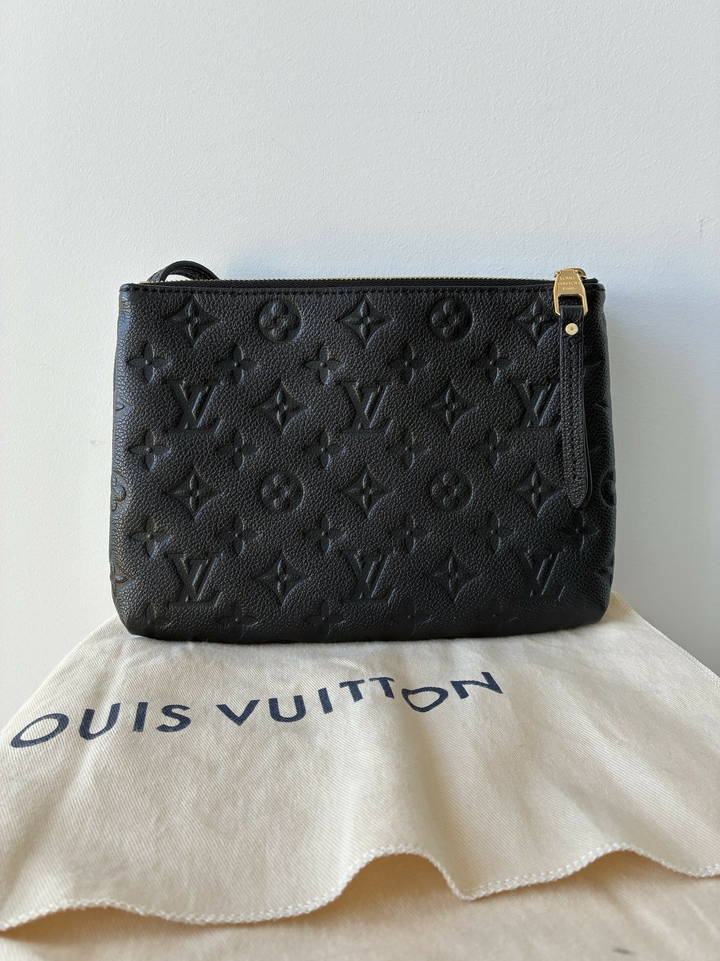 Louis Vuitton Monogram Empreinte Twice Monogram Crossbody Bag
