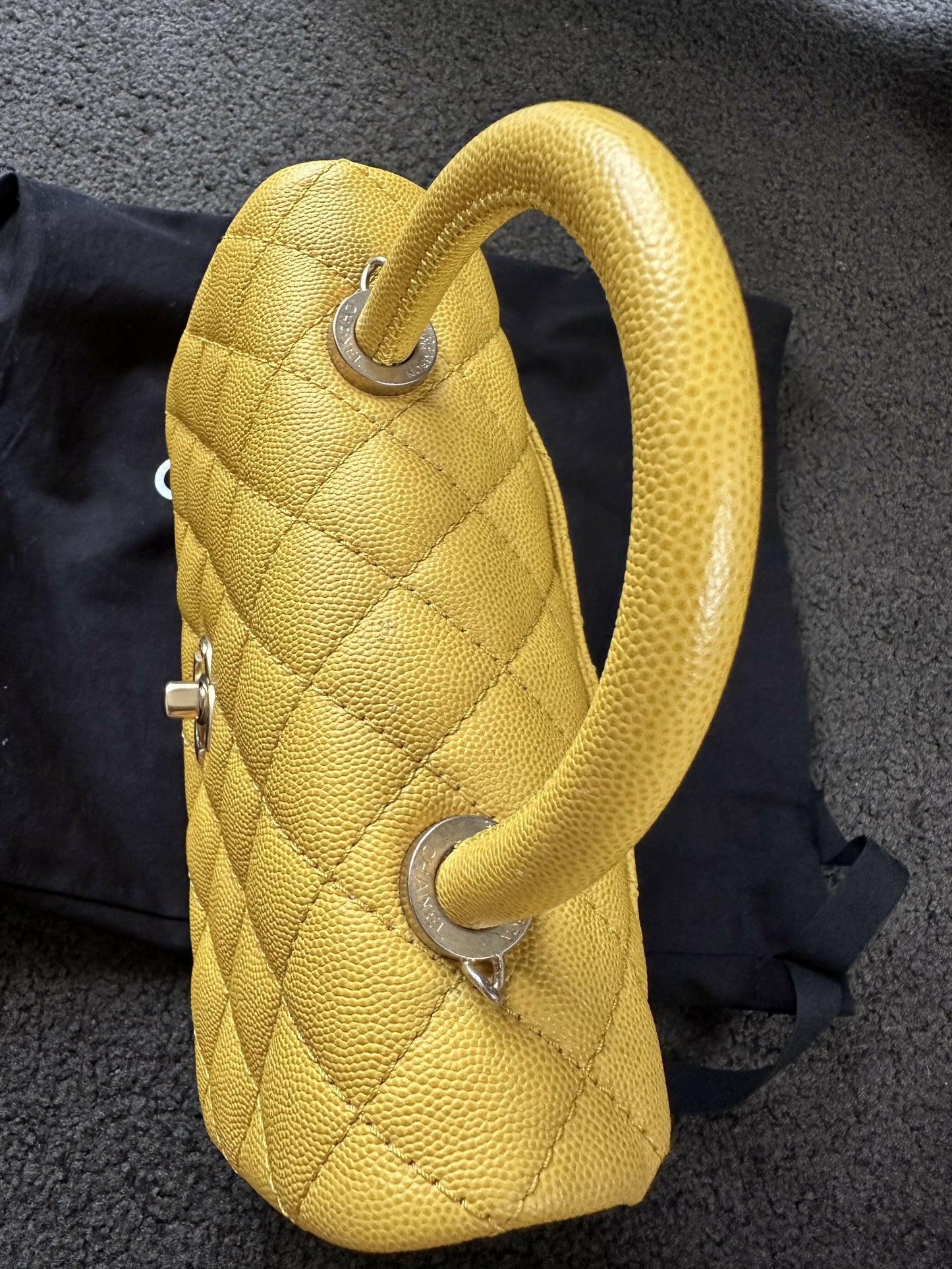 CHANEL Mini Coco Handle - Yellow #25
