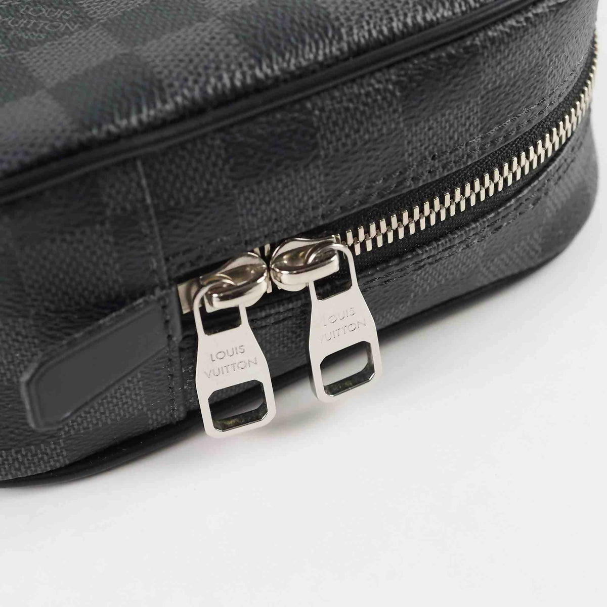 Louis Vuitton Damier Graphite Toilet Pouch Medium
