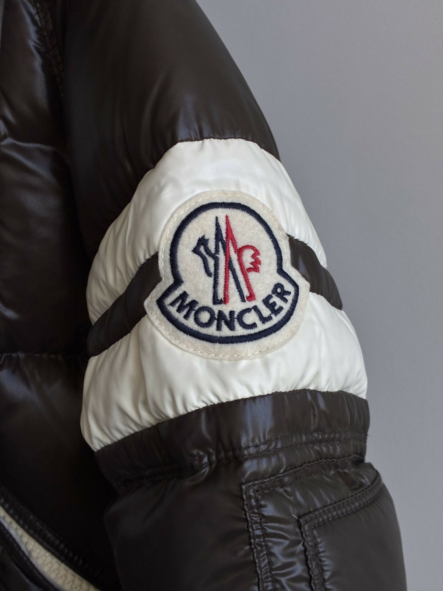 Moncler Maya Down Chocolate Brown Puffer Jacket