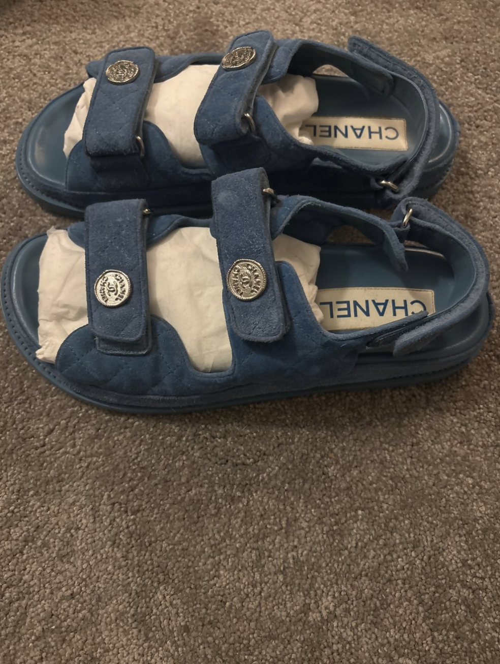 Chanel Dad Sandals - FULL SET
