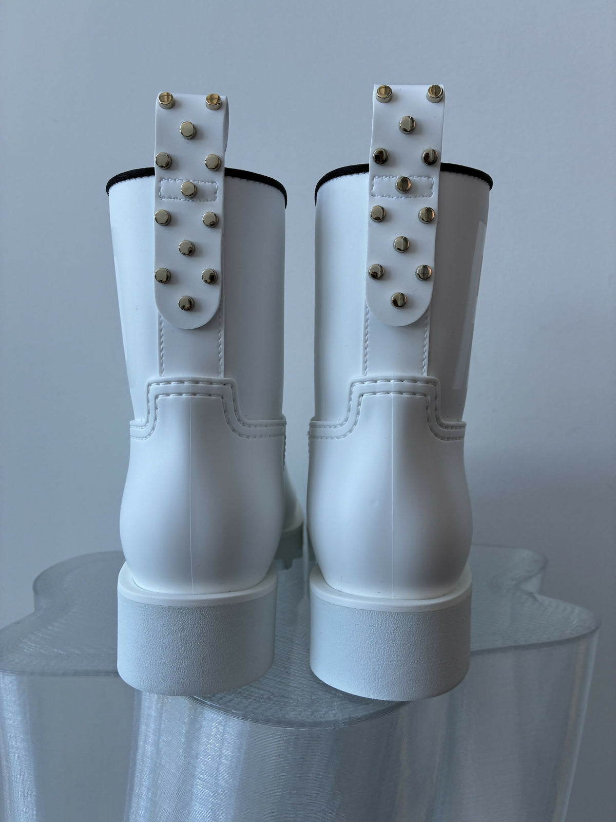 REDValentino Stud Detail Boots