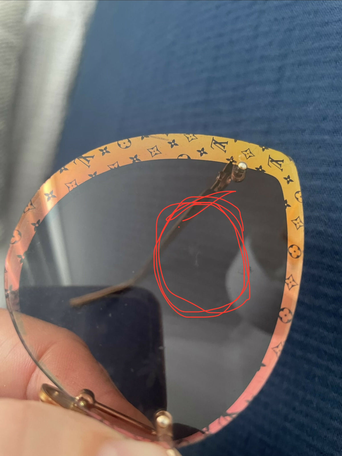 Louis Vuitton Halo sunglasses
