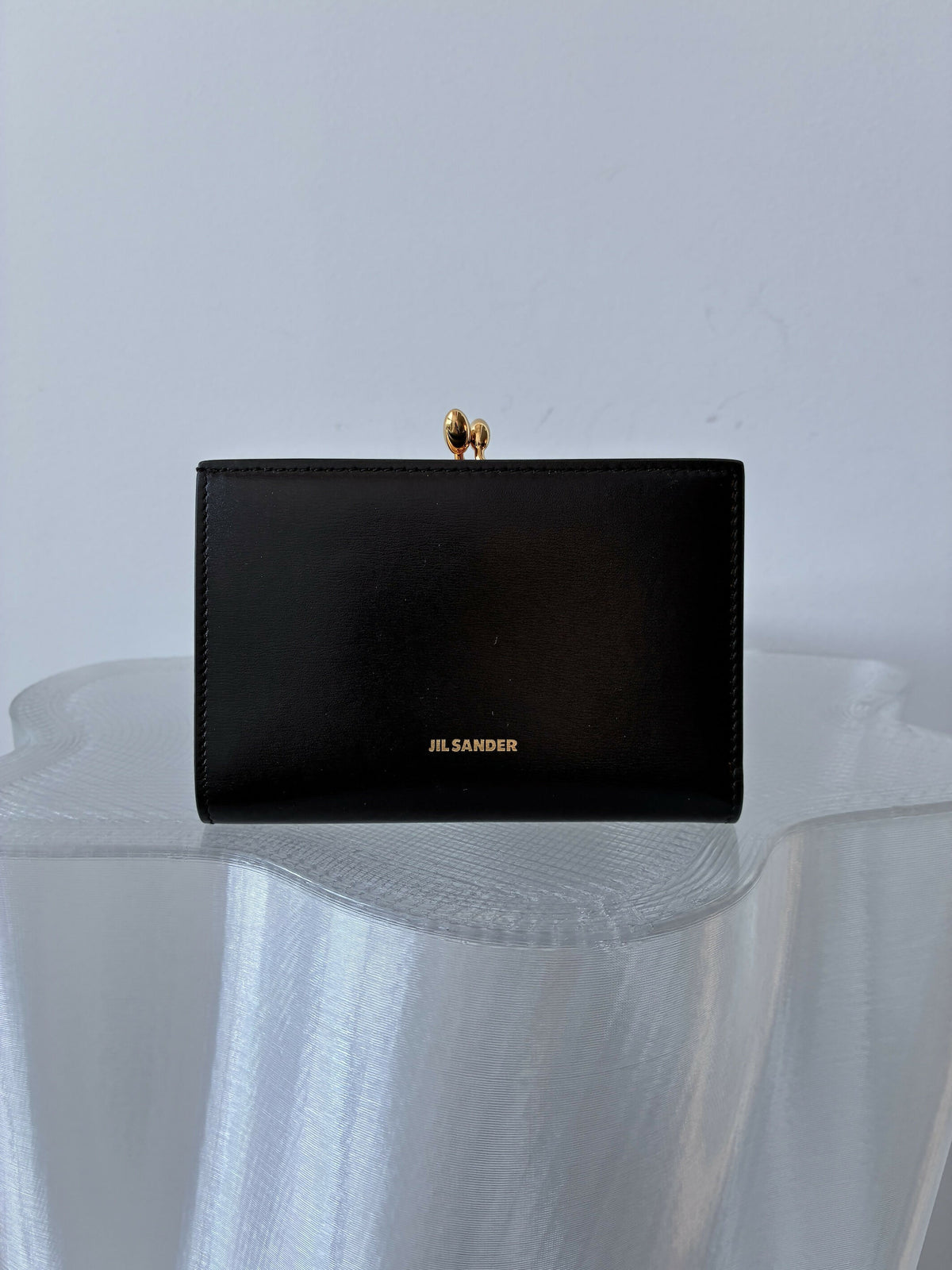 Jil Sander Black Goji Small Purse