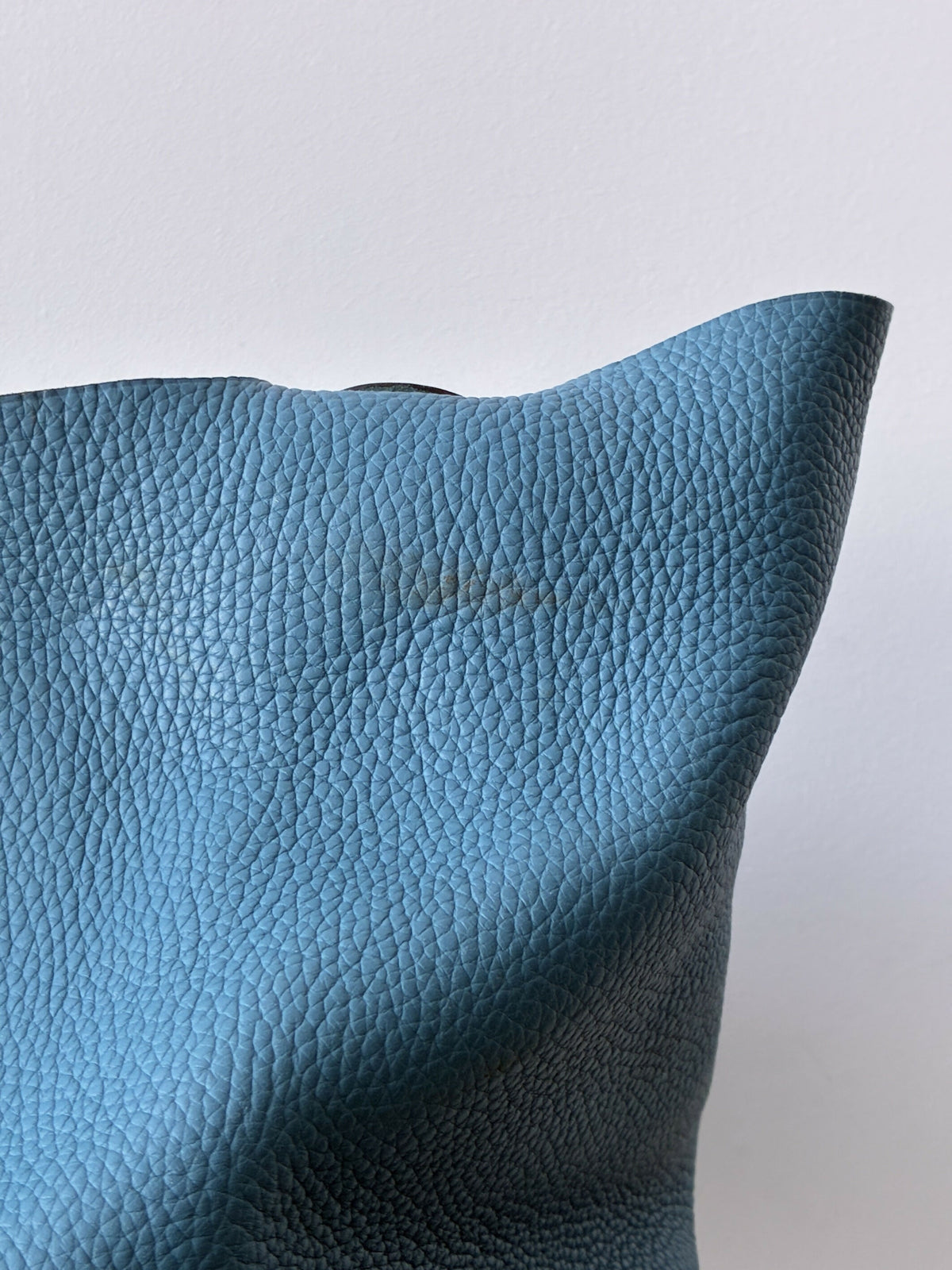 Hermès Picotin 22 MM, Blue Jean Taurillon Clemence Leather