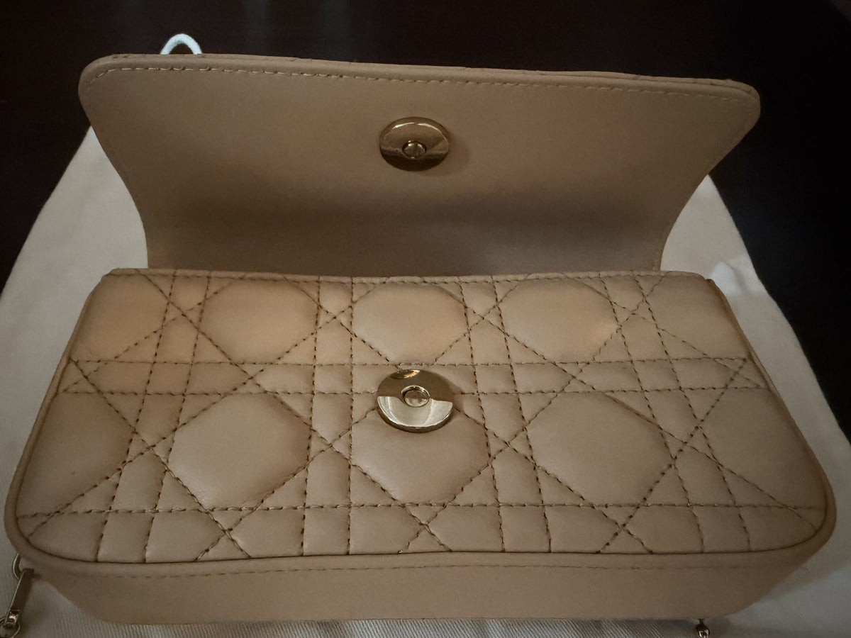 Lady Dior Phone Pouch