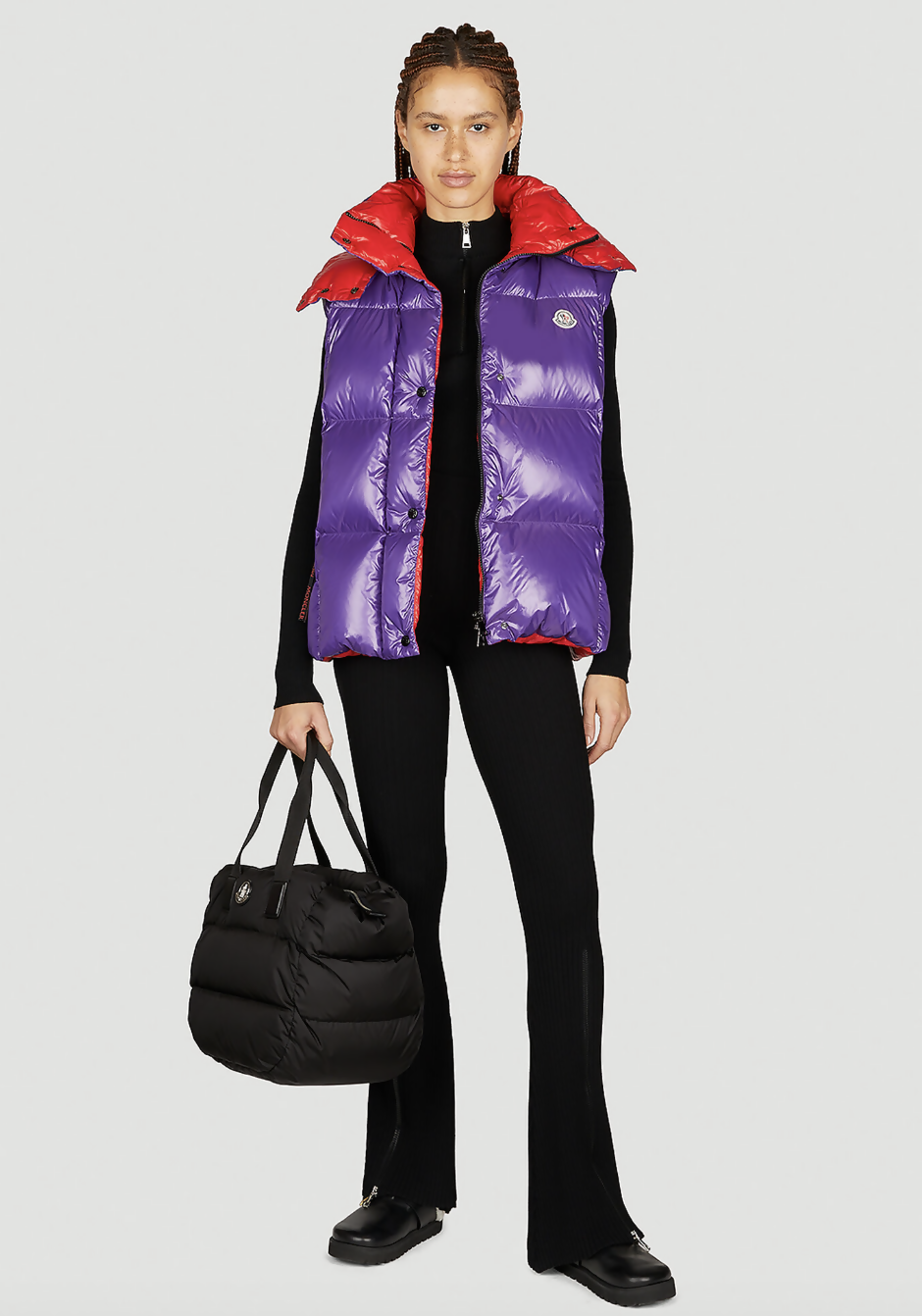 Moncler Luzule Logo-Patch Padded Gilet
