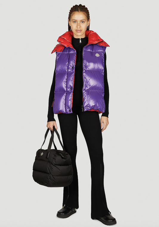 Moncler Luzule Logo-Patch Padded Gilet