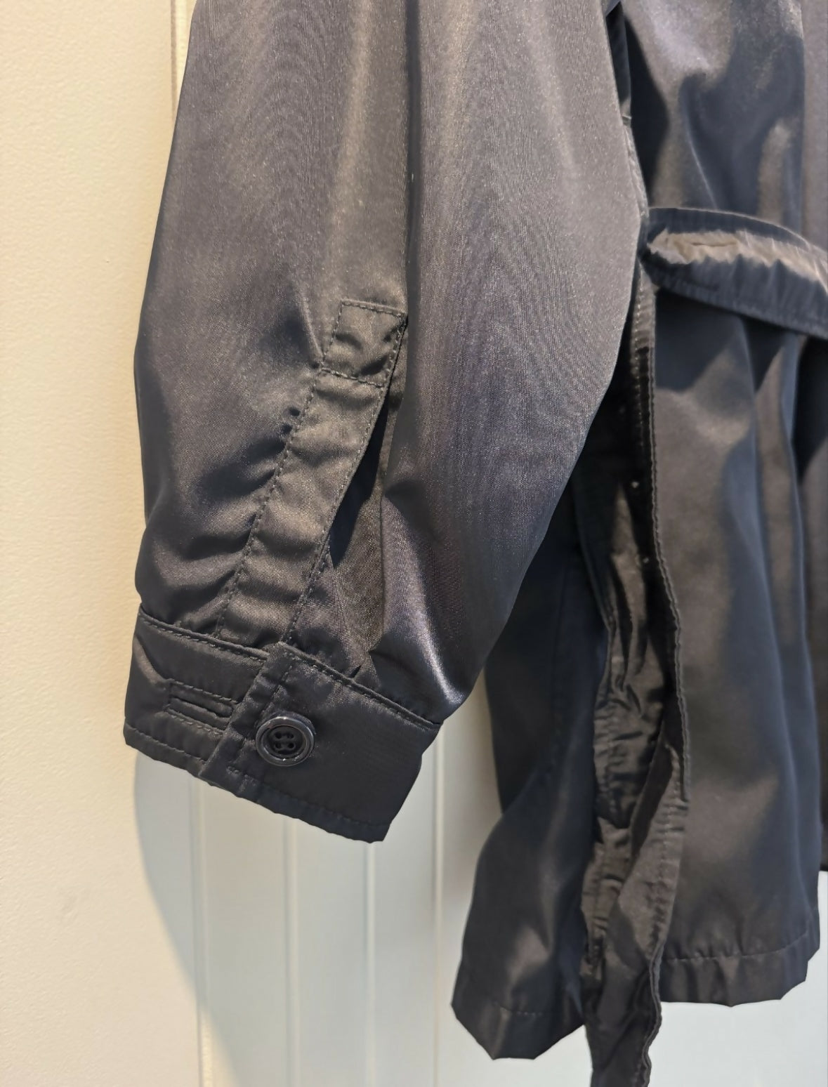 Prada double breasted trench