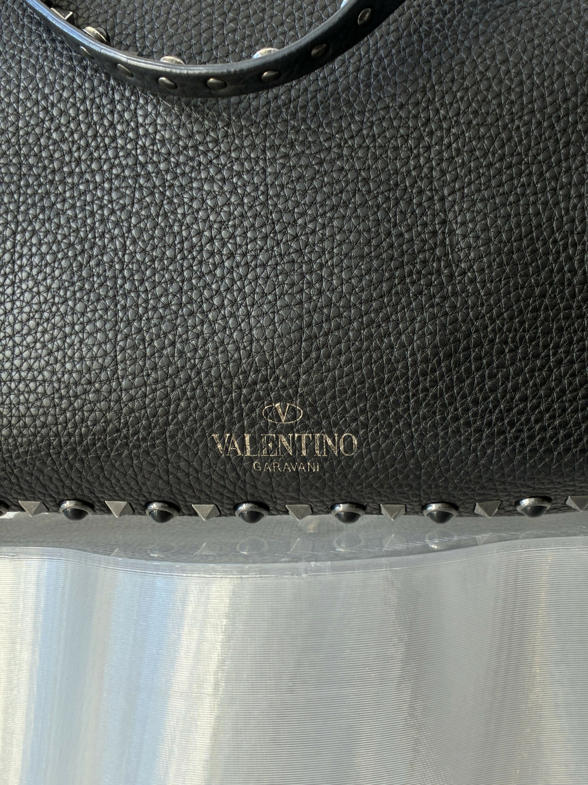 Valentino Garavani Rockstud Double Handle Tote Bag