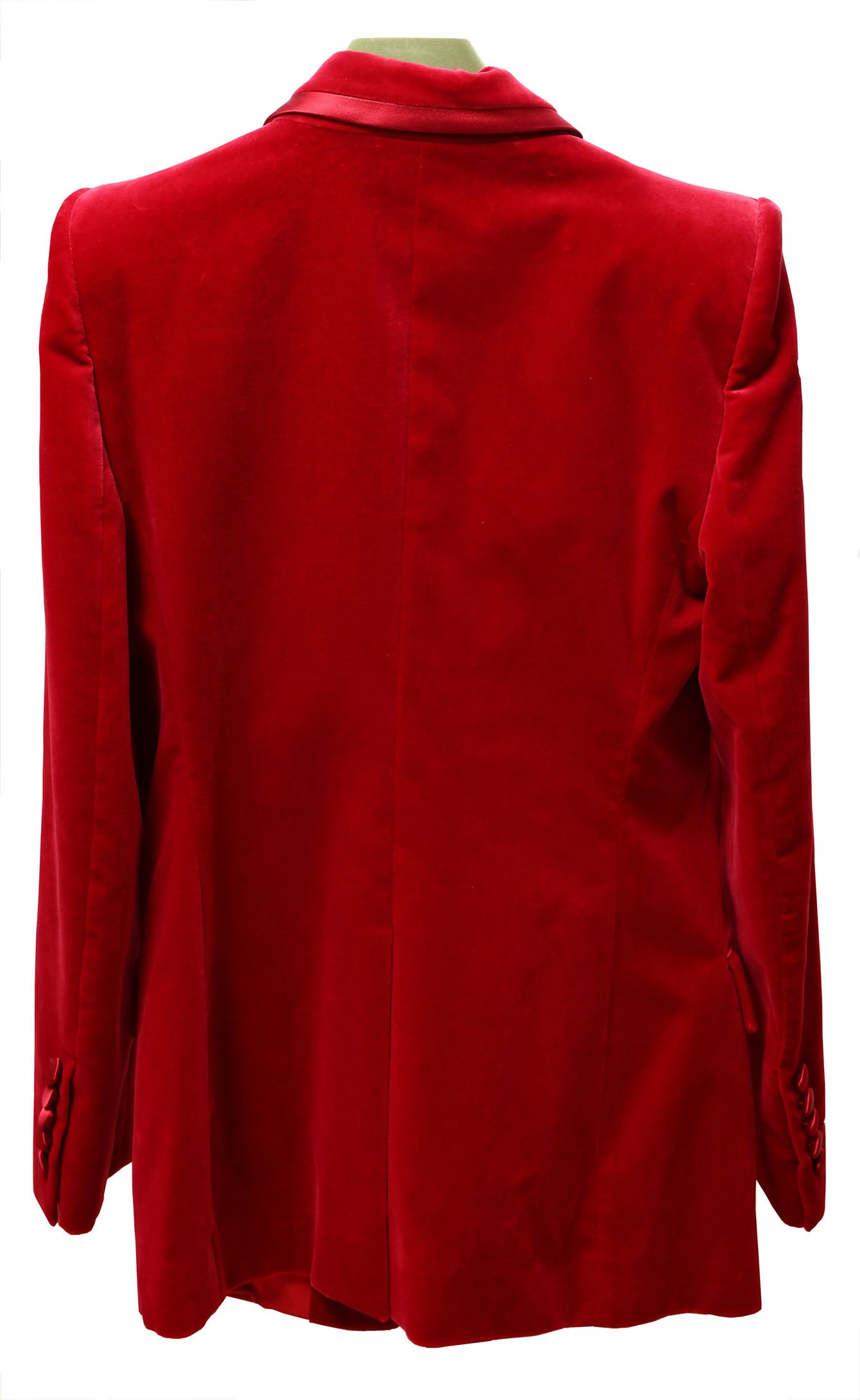 Tom Ford Red Velvet Gucci Suit