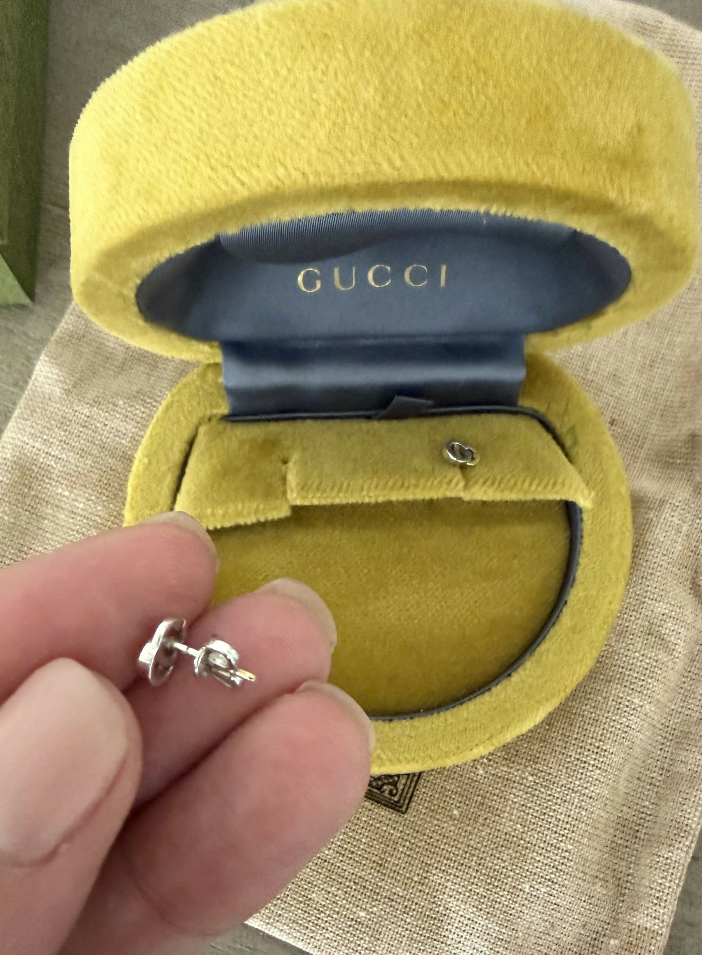Gucci fine jewellery earrings