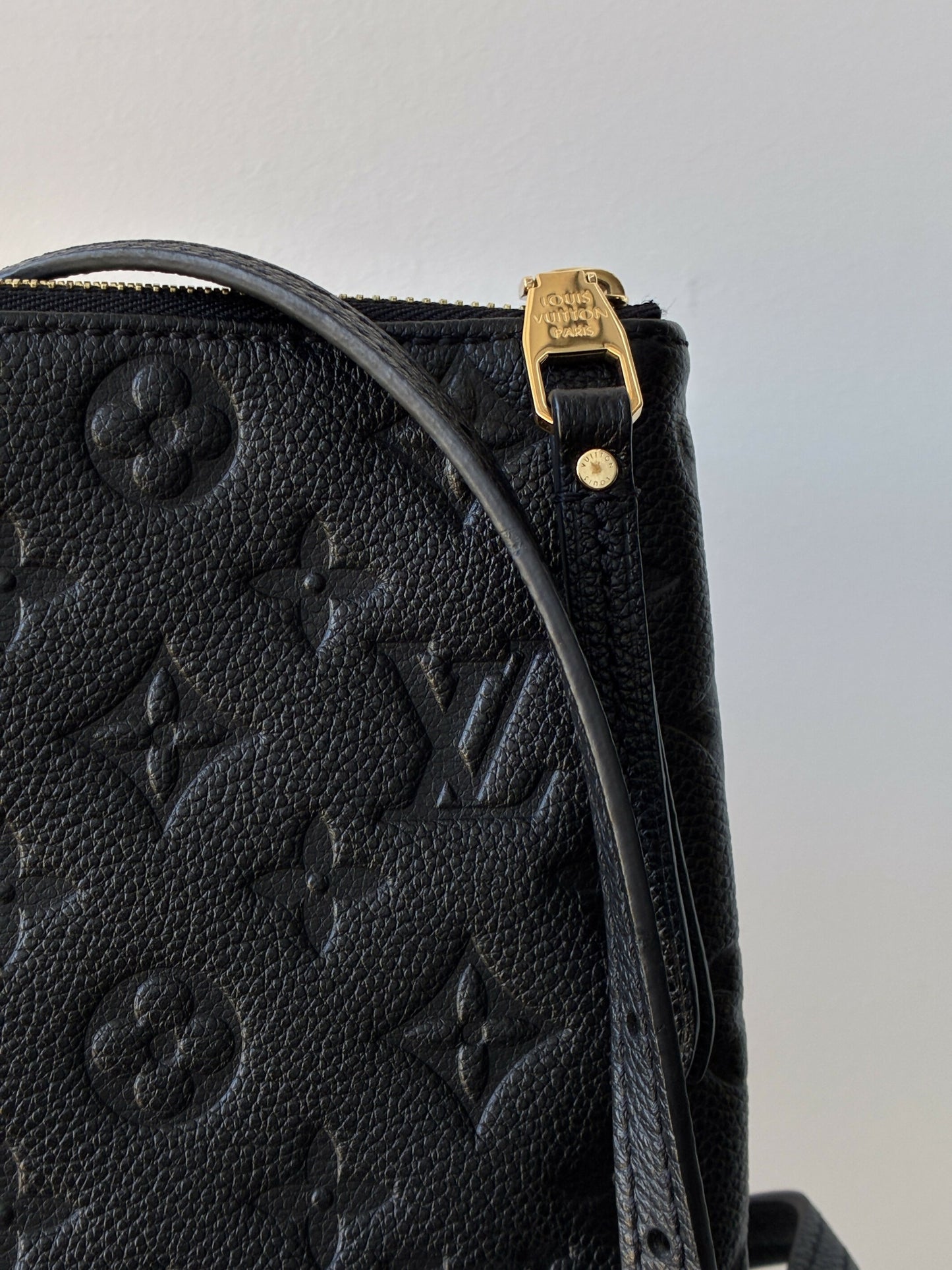 Louis Vuitton Monogram Empreinte Twice Monogram Crossbody Bag