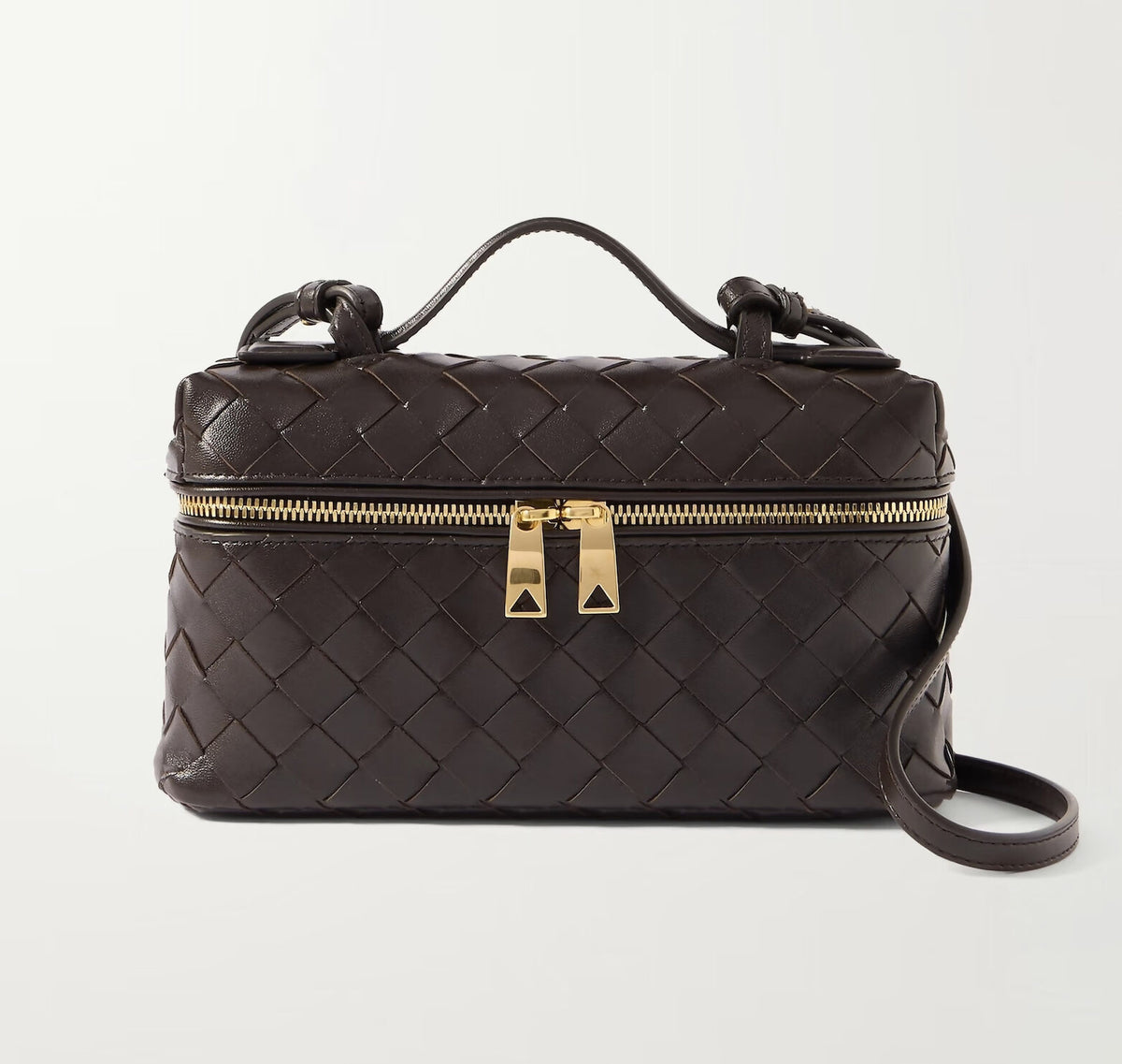 Bottega Veneta Bang Bang Intrecciato Leather Top-handle Bag - New