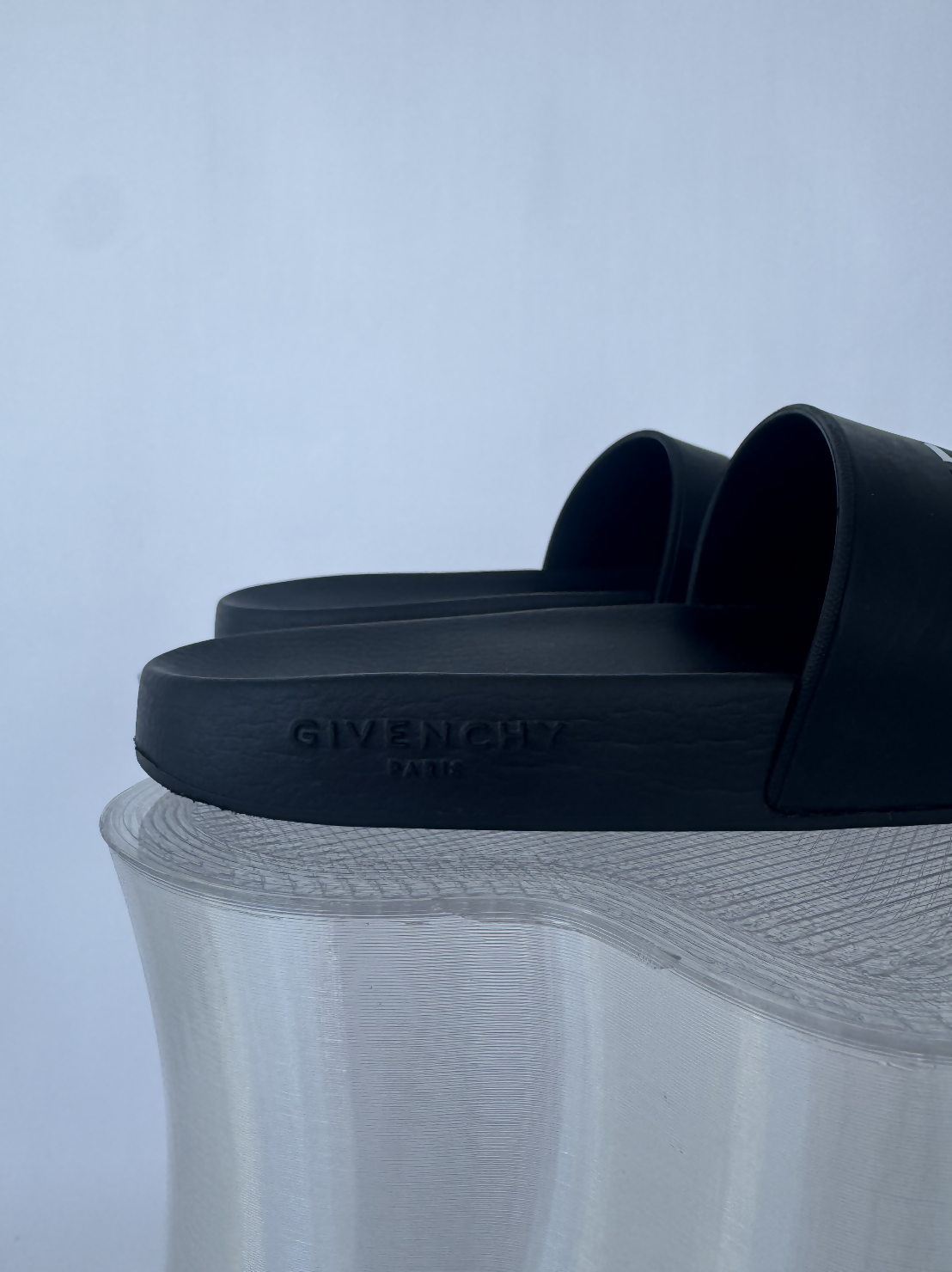 Givenchy Logo-Print Rubber Slide - FULL SET