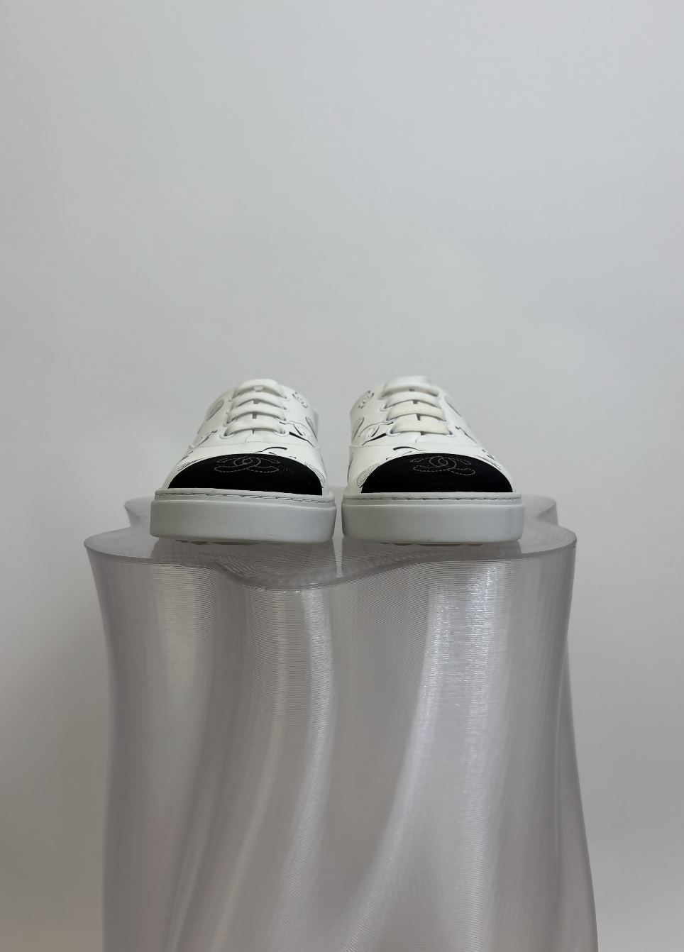 Chanel 2024 CC and Camellia Logo Sneakers