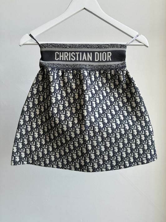 Christian Dior Oblique Mini Skirt