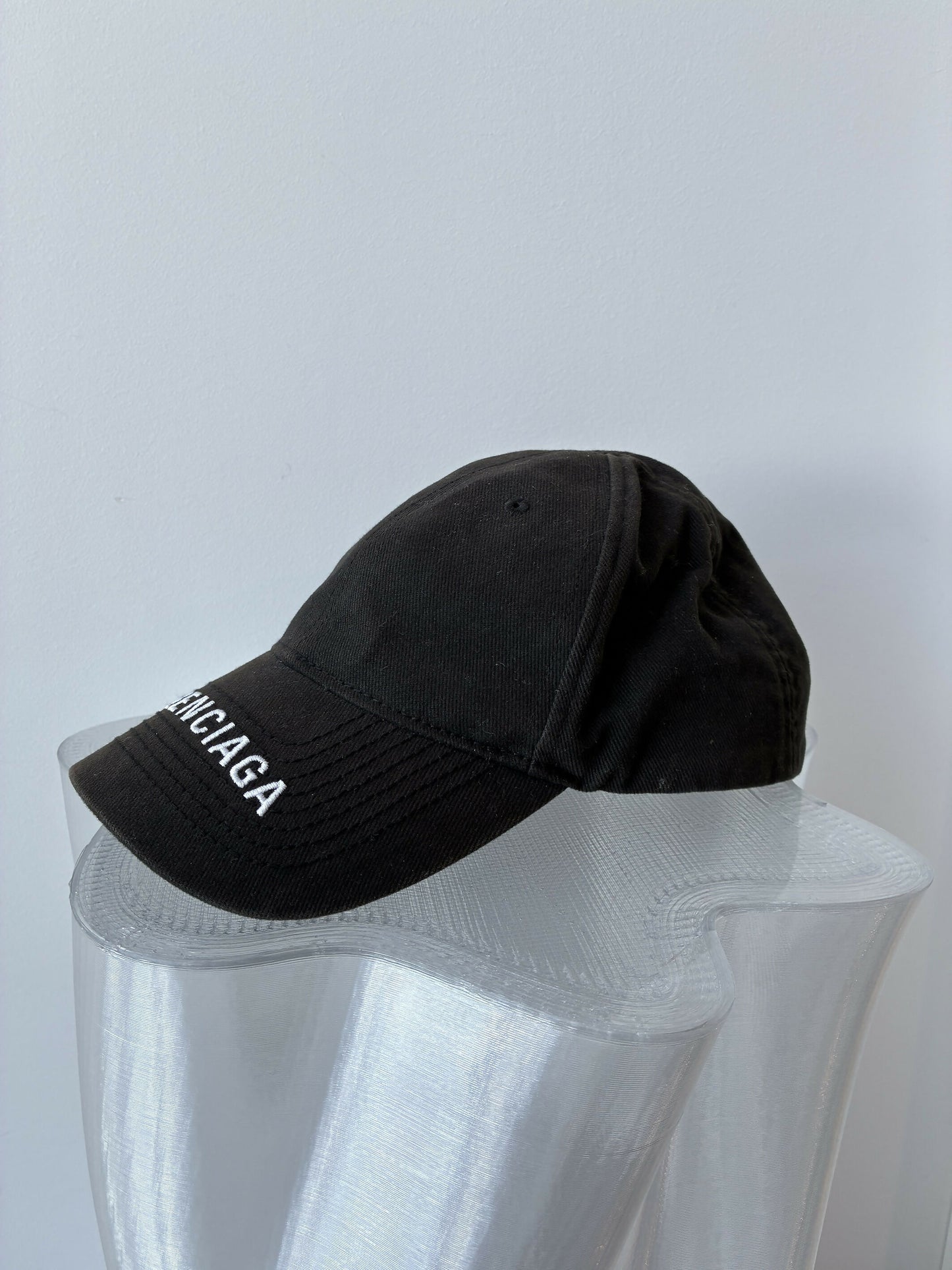 Balenciaga Logo Embroidered Cap