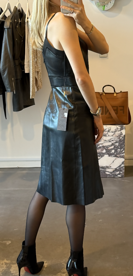 Gucci Black V-Neck Dress