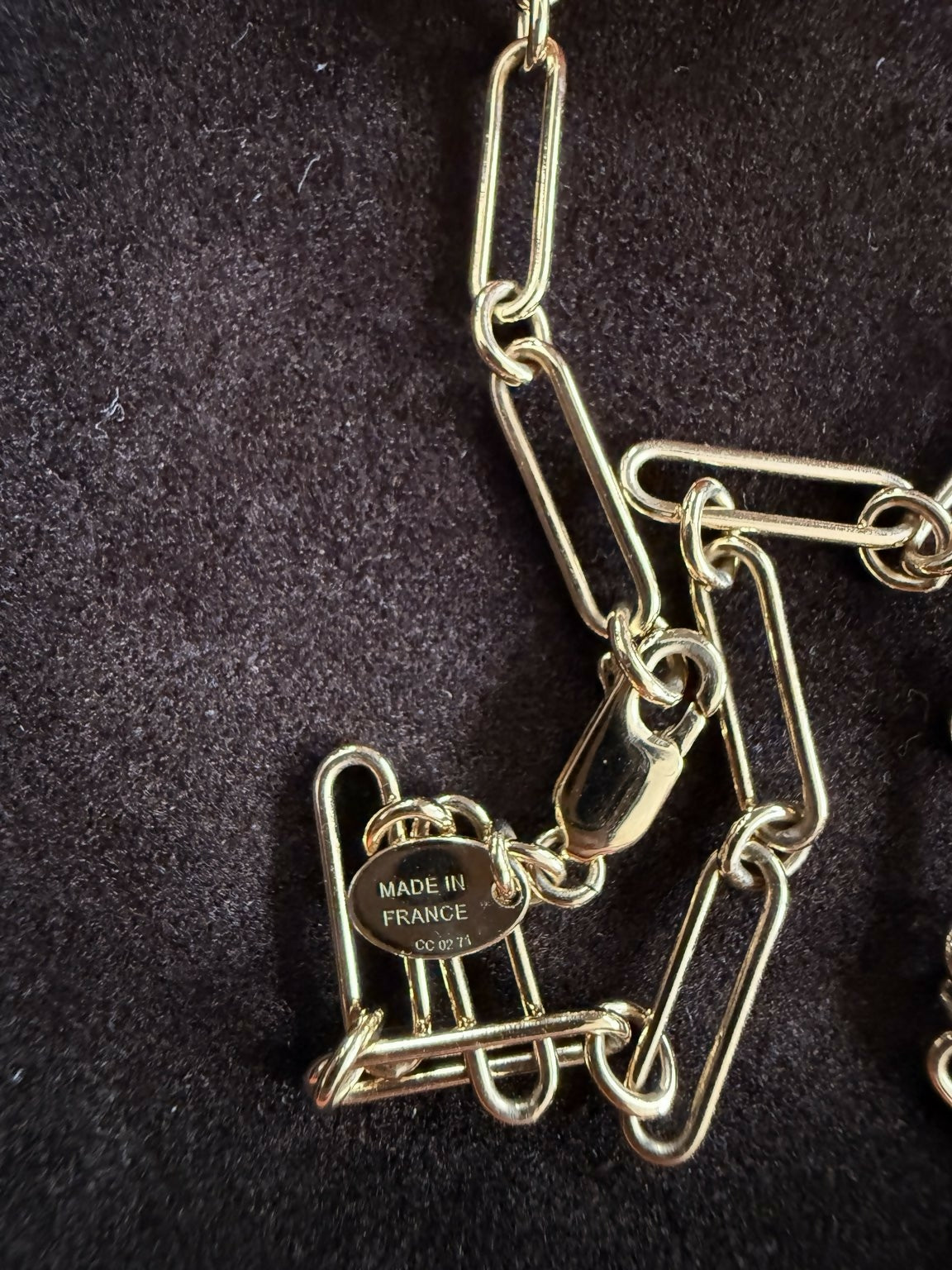 Hermès Curiosité Gold Necklace - Full Set