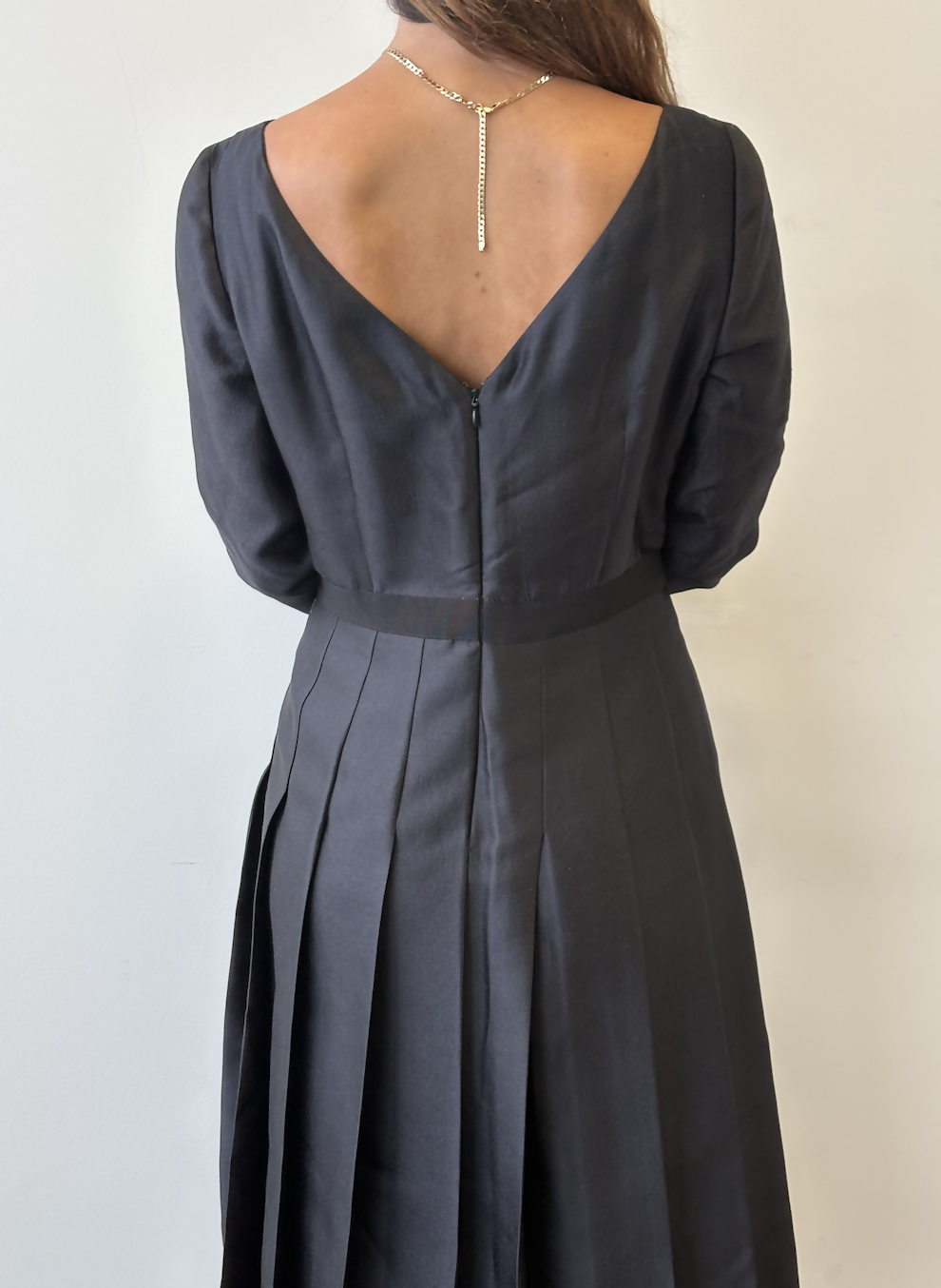 Prada Ball Dress in Wool/Silk with Embellishments