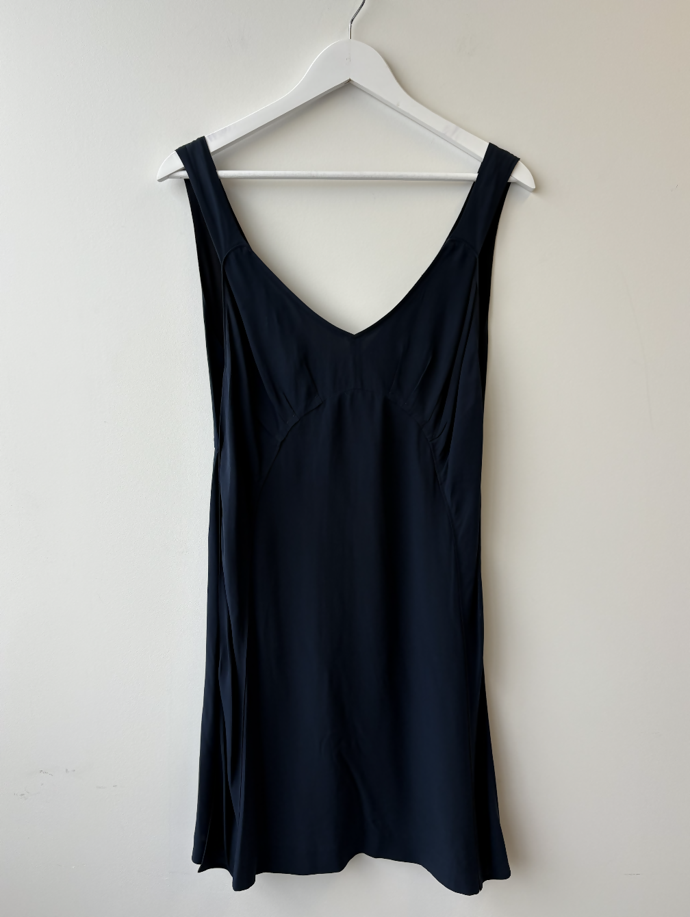 Miu Miu Navy Silk Dress