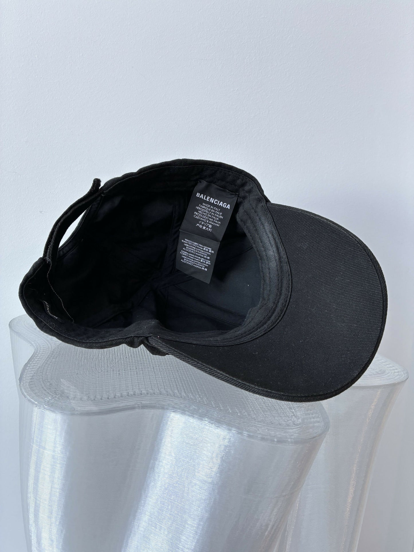 Balenciaga Logo Embroidered Cap