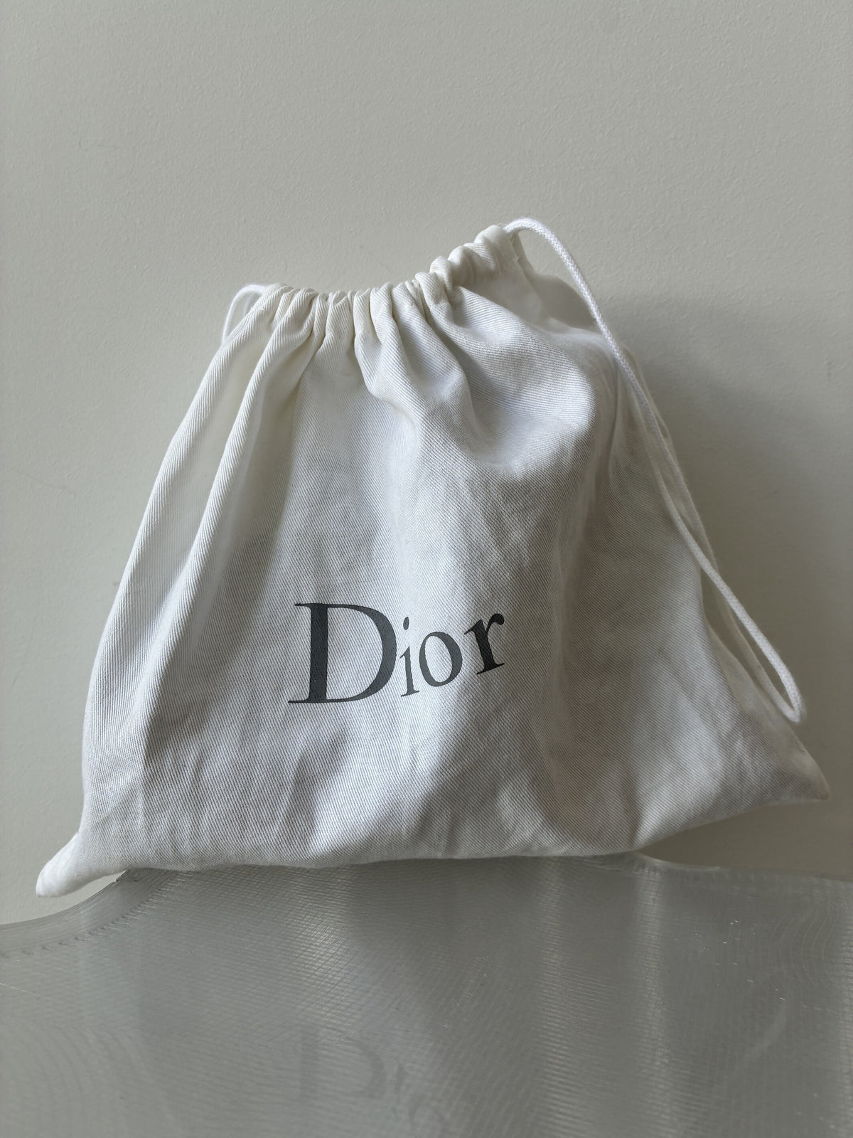 Christian Dior Ultra Matte Calfskin Saddle Belt Bag Black