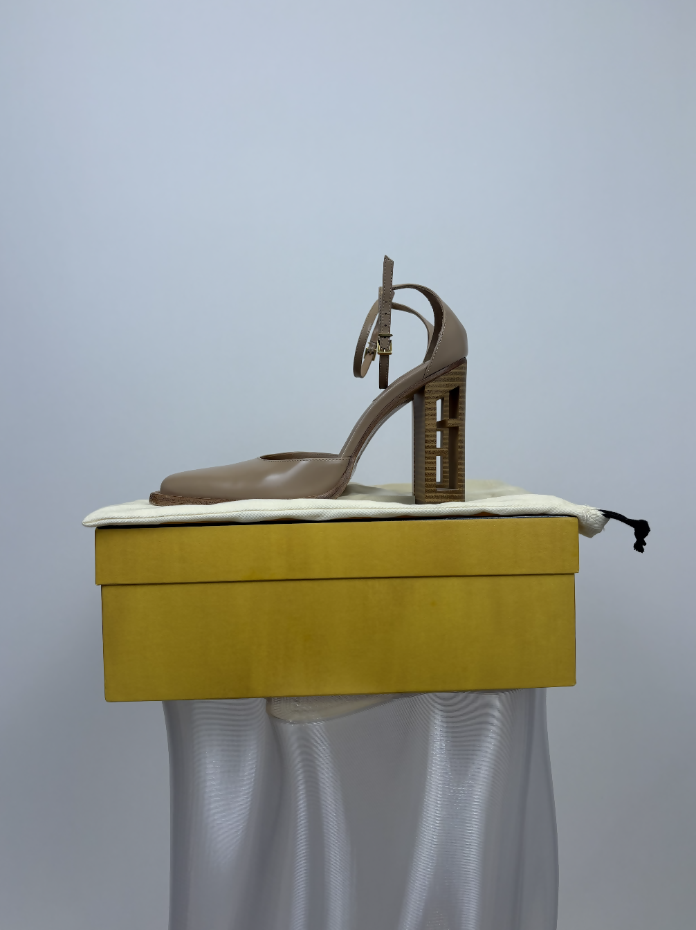 Fendi High Heels in Light Pink - FULL SET