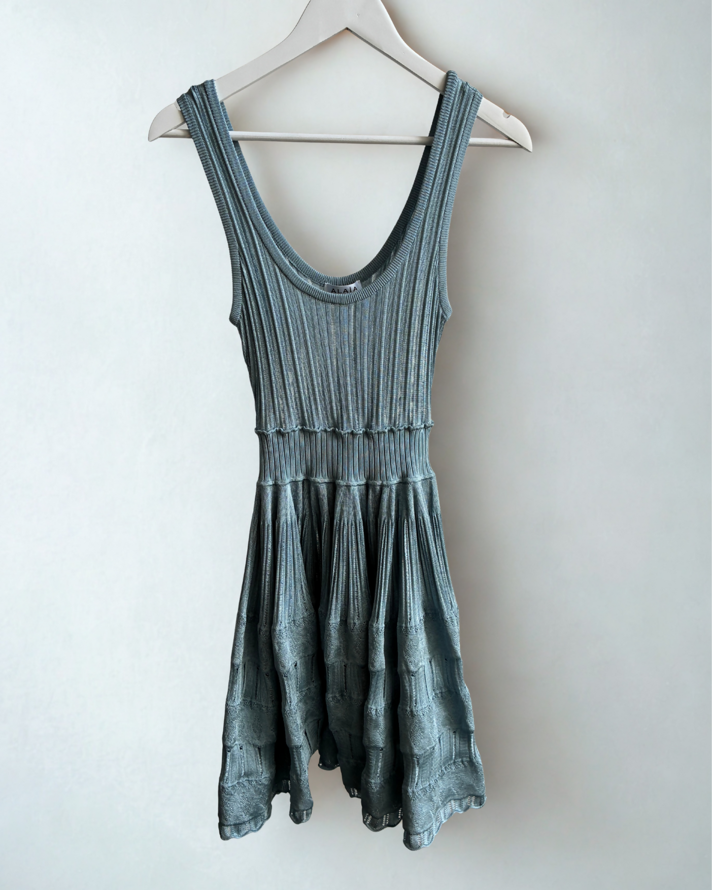 Alaia Fluid Skater Dress